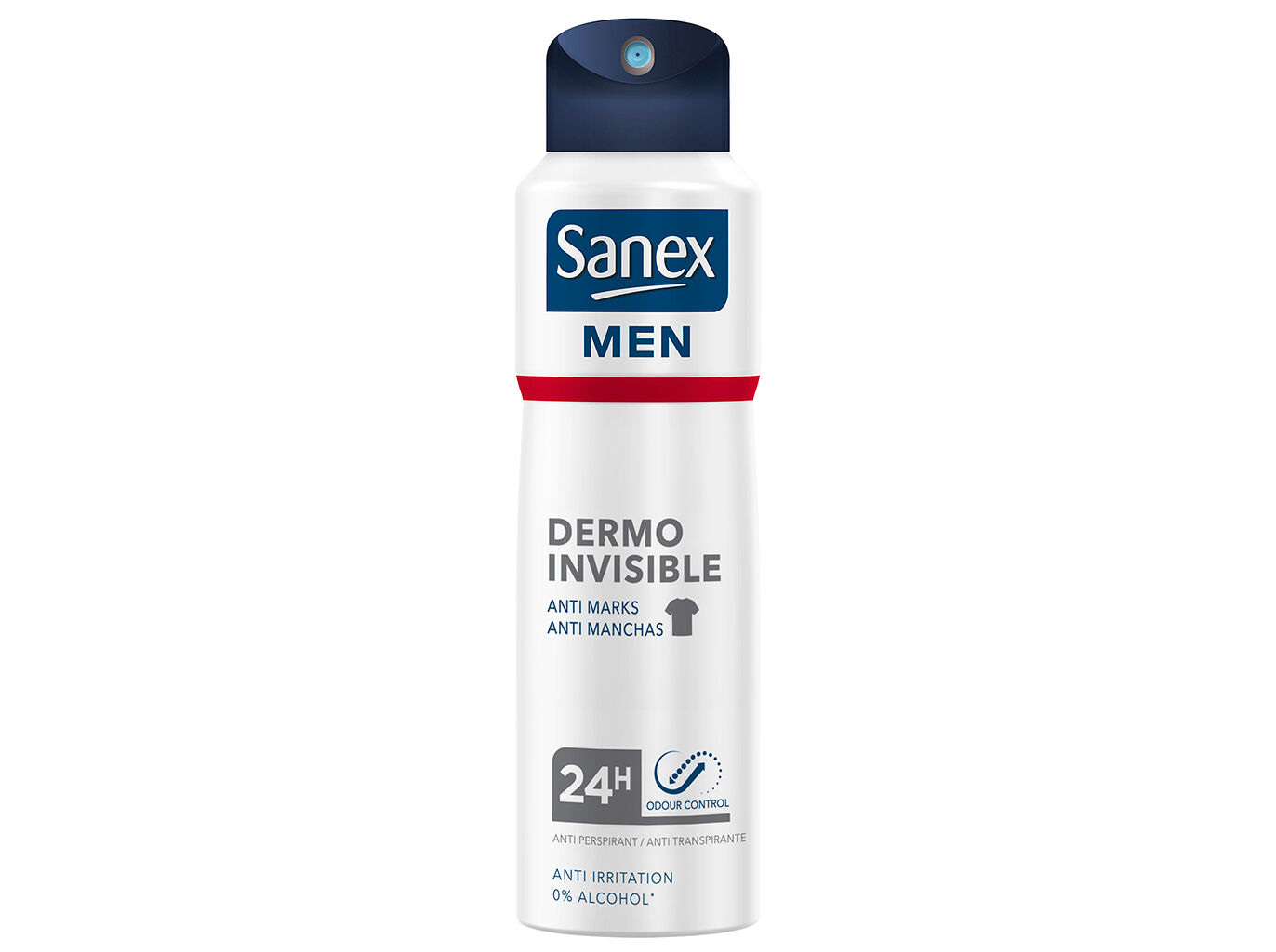 Desodorizante Spray Para Homem Dermo Efeito Inv&iacute;sivel Sanex 200ml image number 0
