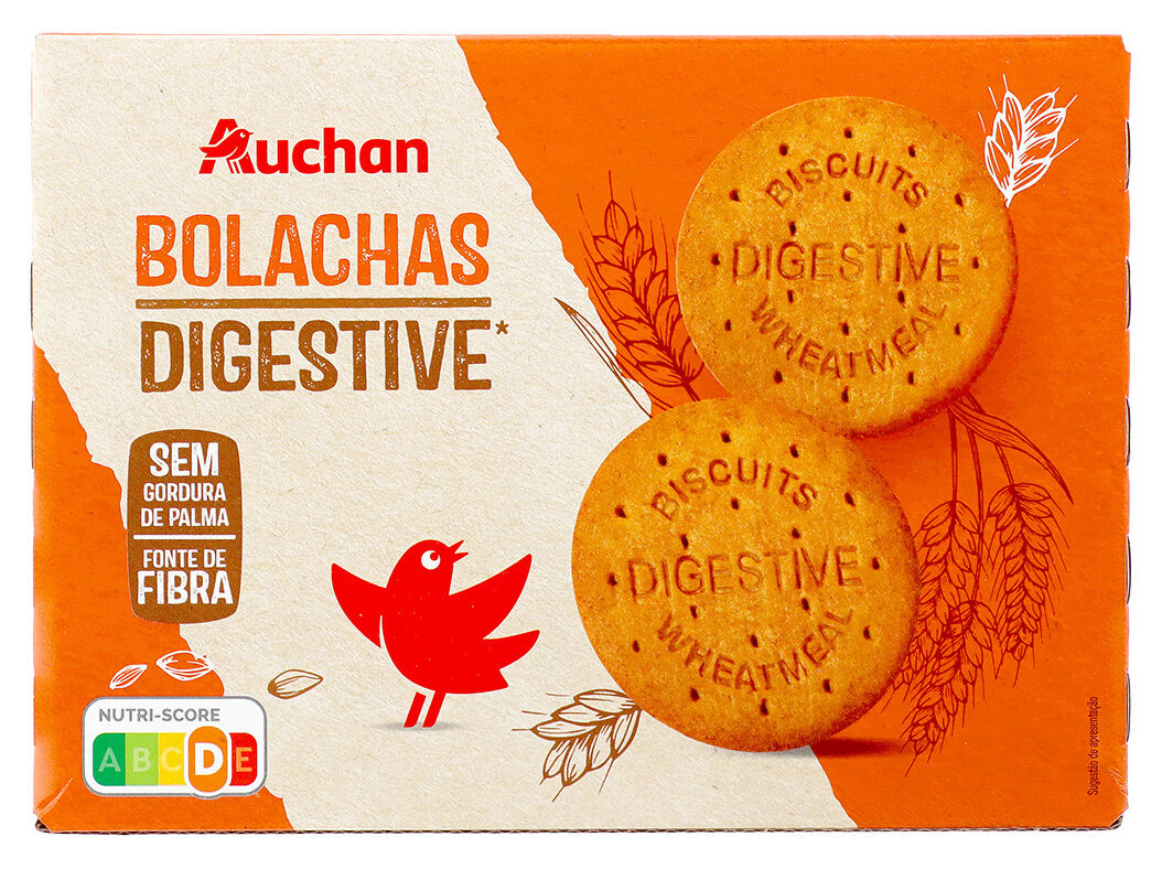 BOLACHA AUCHAN DIGESTIVAS 800G