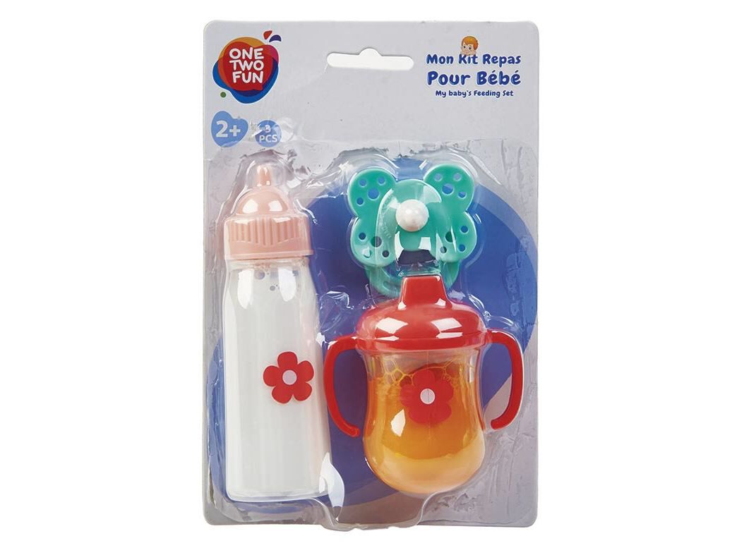 CUIDADOS DO BEB&Eacute; ONE TWO FUN 3 PE&Ccedil;AS