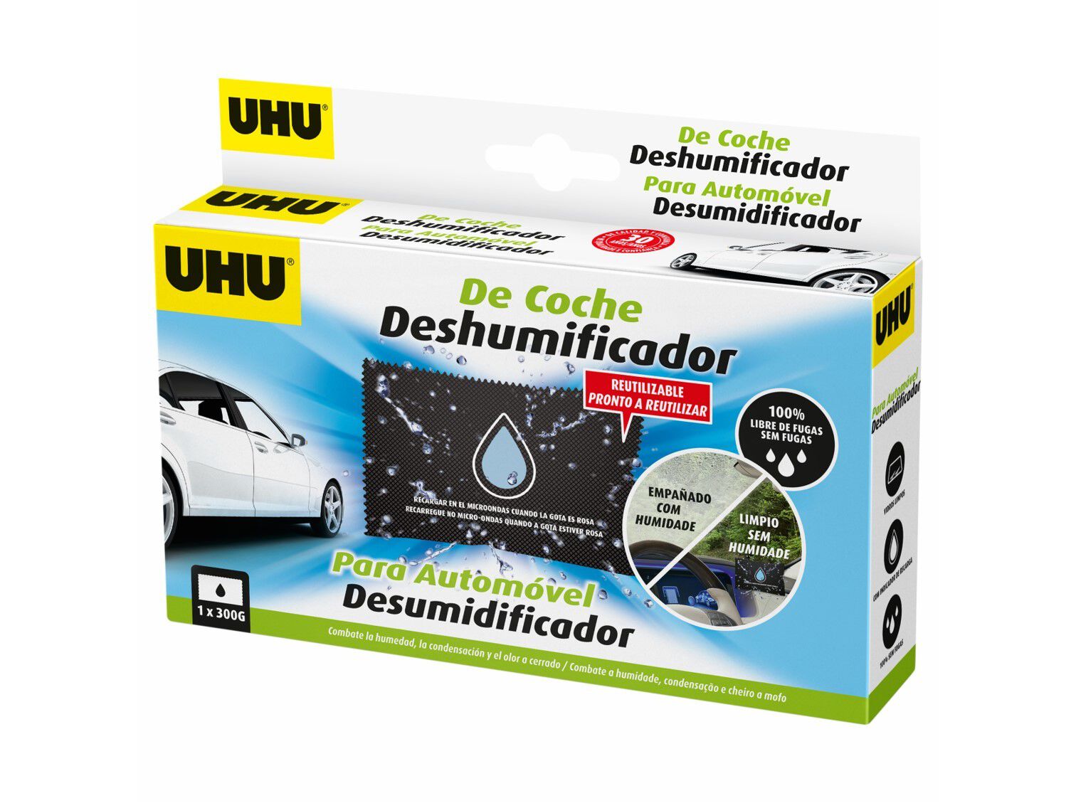 AMBIENTADORES AUTO UHU AUTO 300G image number 0