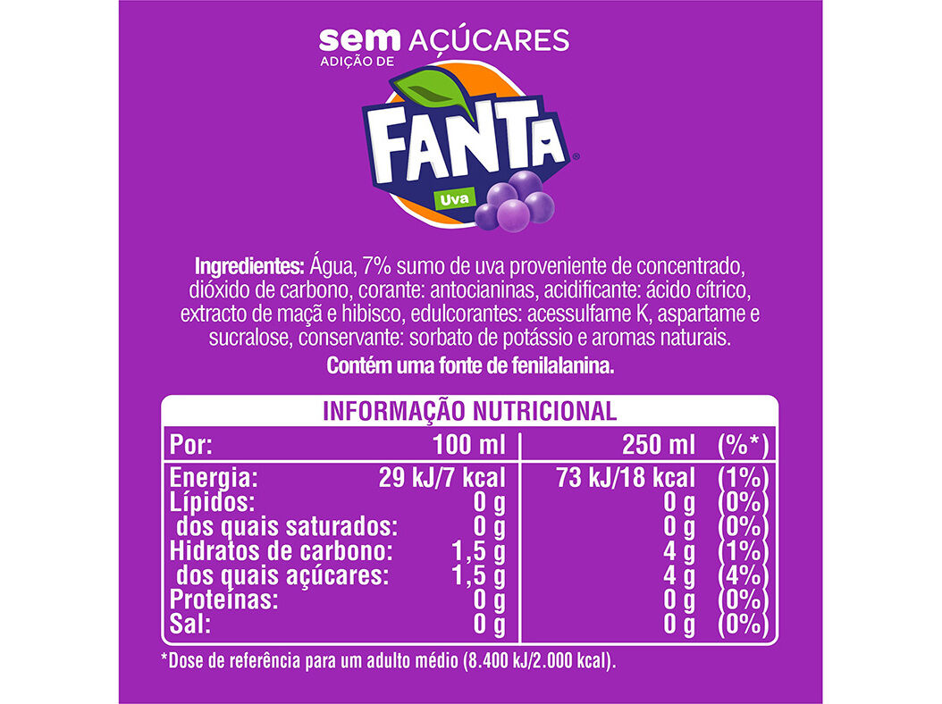 REFRIGERANTES COM G&Aacute;S FANTA UVA 1.5L (SDR) image number 1