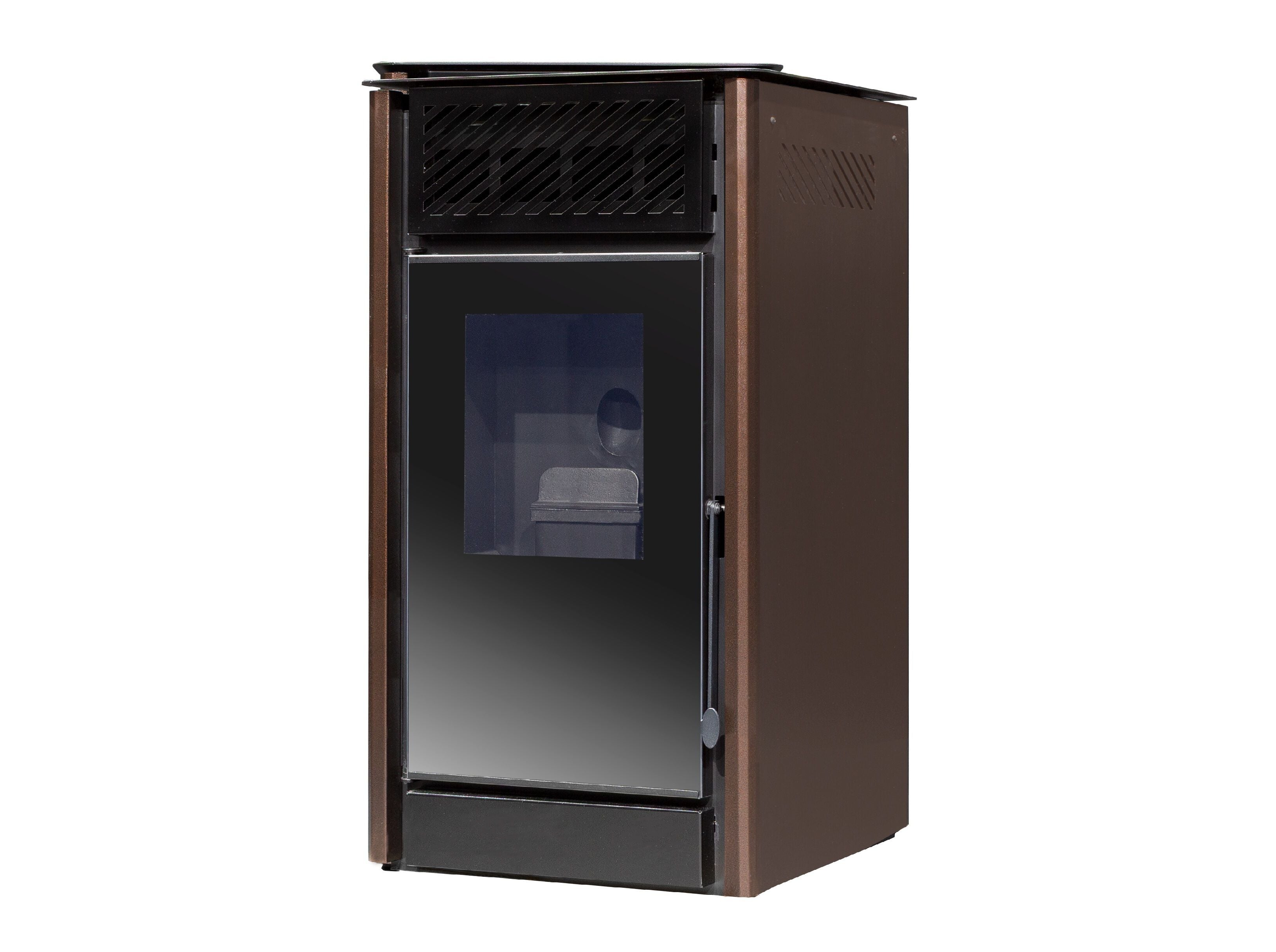 SALAMANDRA A PELLETS METLOR BRONZE 9.6KW image number 1