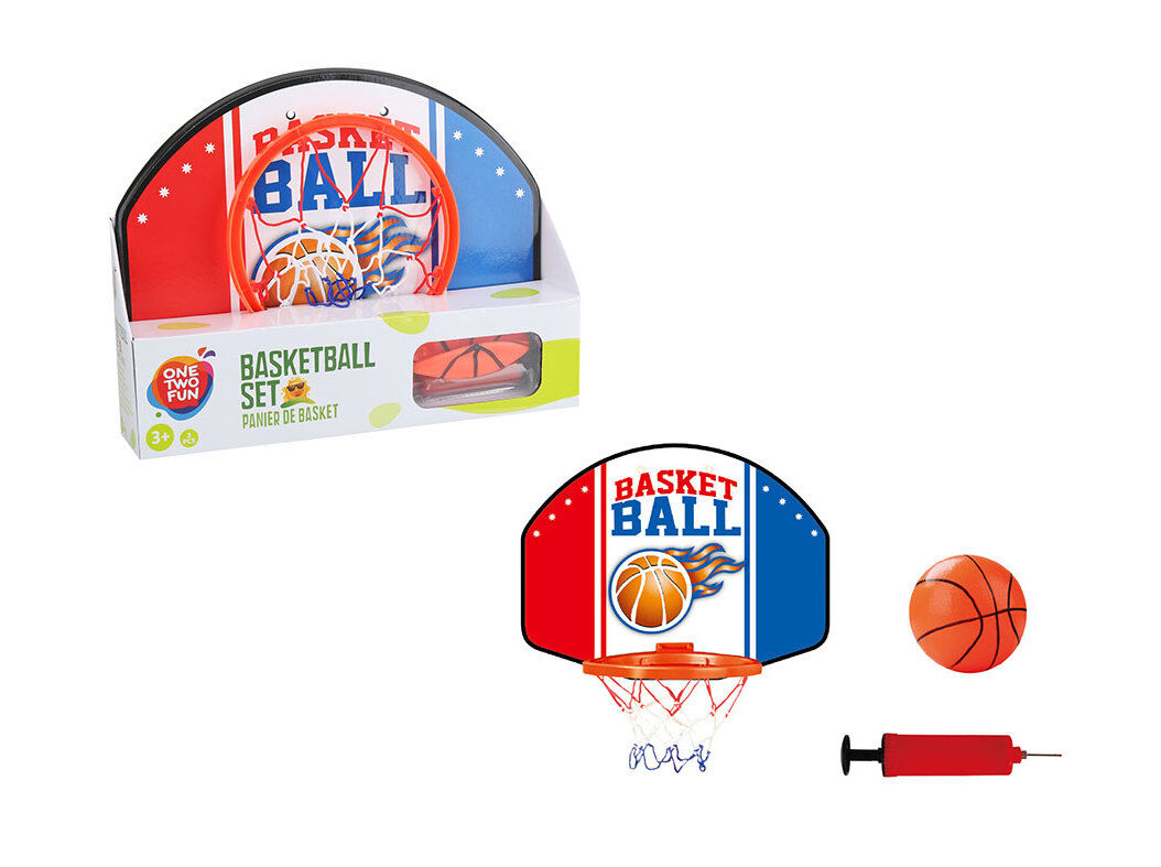 CONJUNTO DE BASQUETEBOL ONE TWO FUN 40X3X30.5CM image number 0