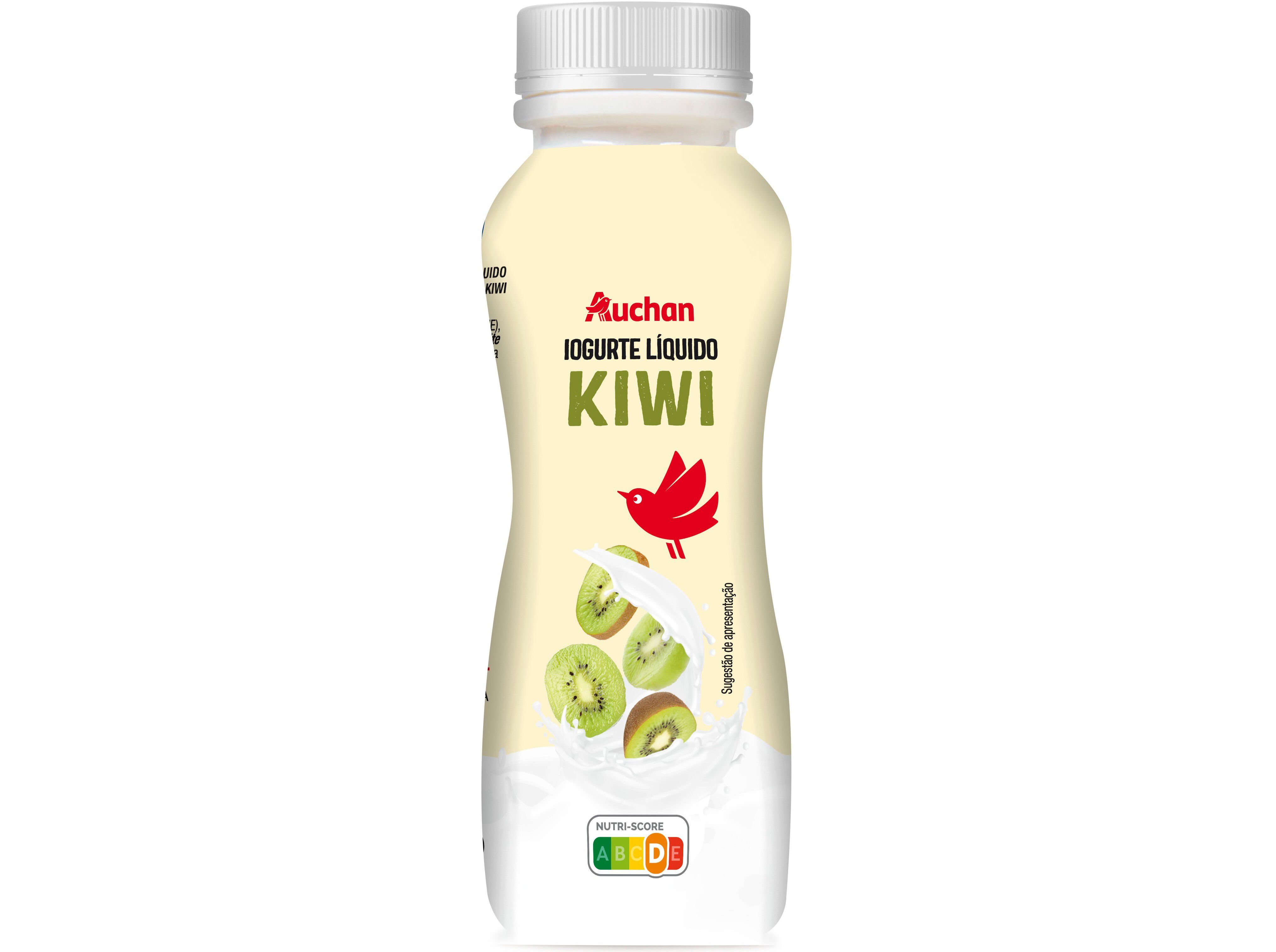 IOGURTE L&Iacute;QUIDO AUCHAN KIWI 160G image number 0
