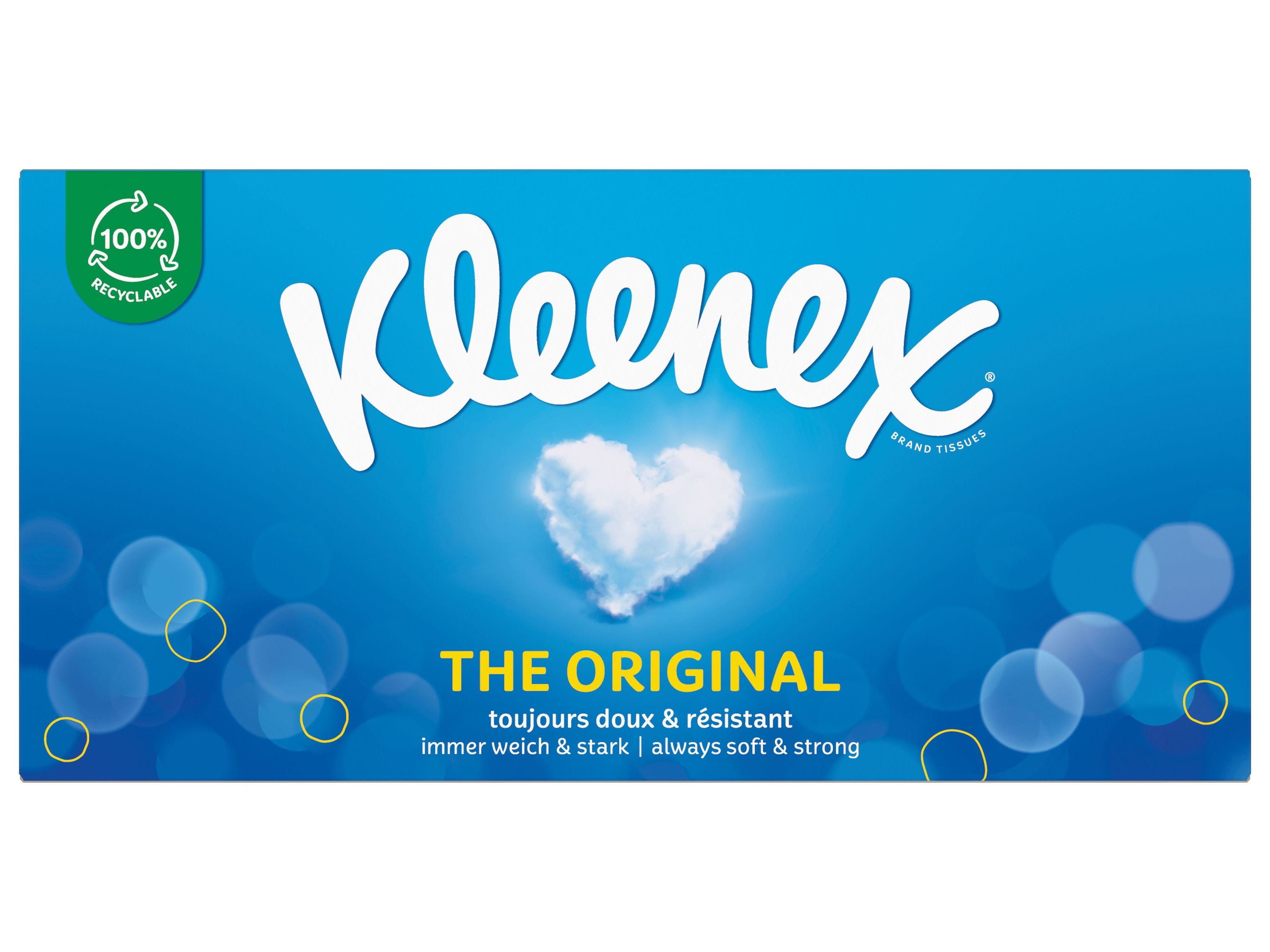 LEN&Ccedil;OS FACIAIS KLEENEX ORIGINAL 72UN