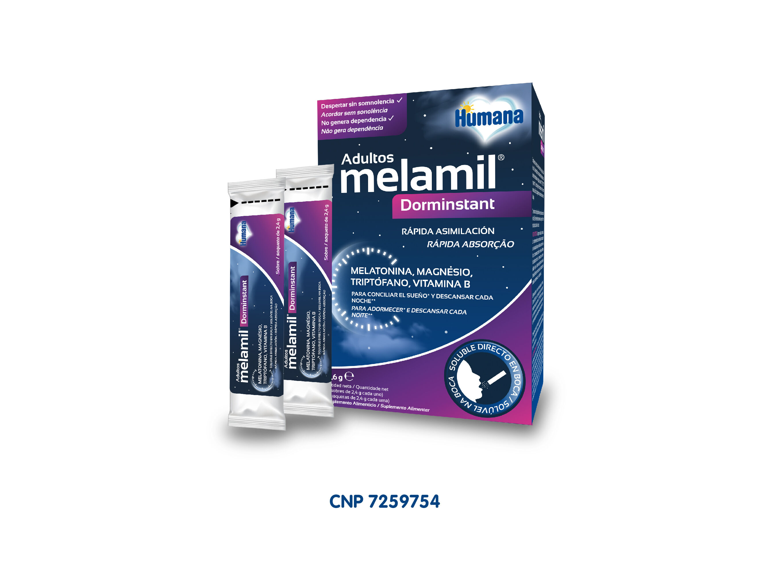 SUPLEMENTO MELAMIL DORMISTANT 24SAQ image number 0