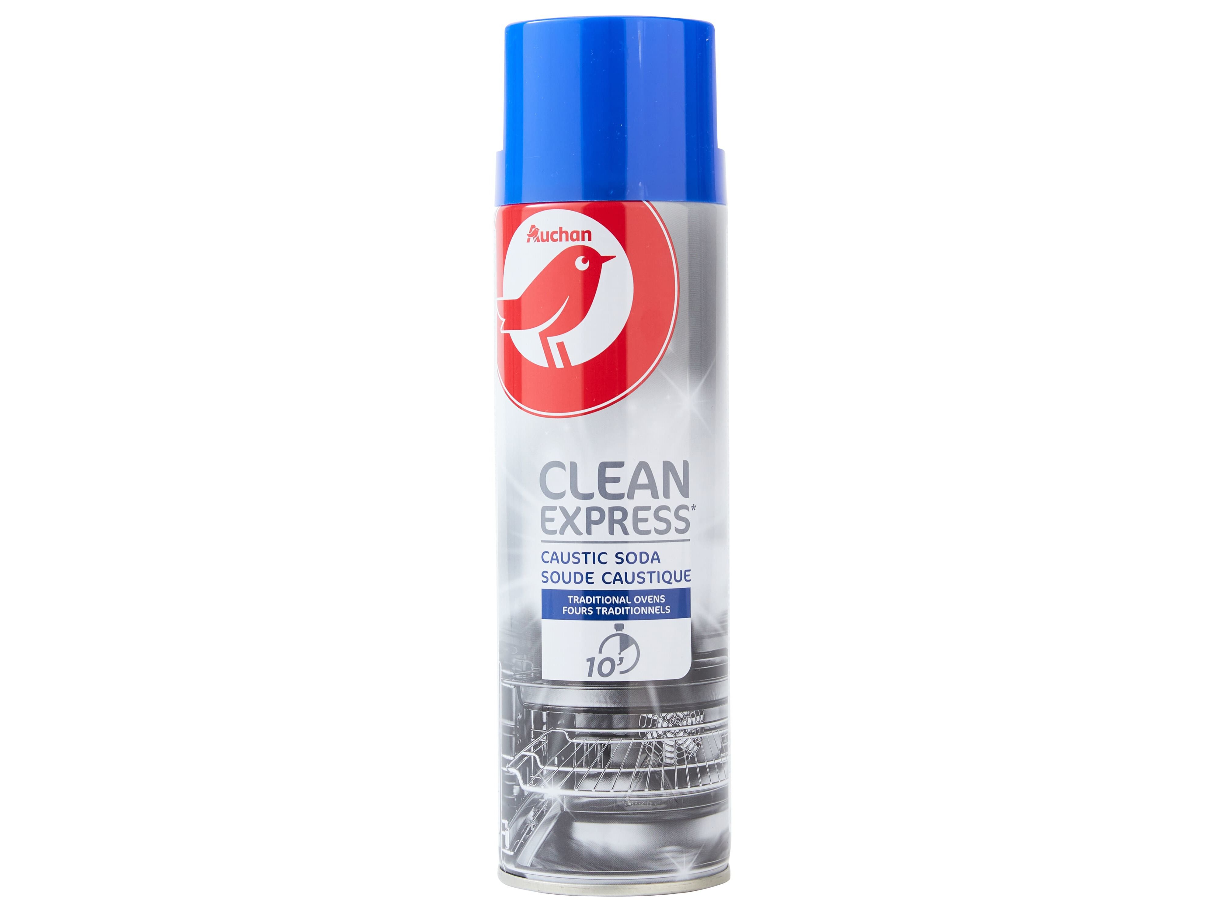 SPRAY AUCHAN LIMPA FORNOS TRADICIONAL 500ML