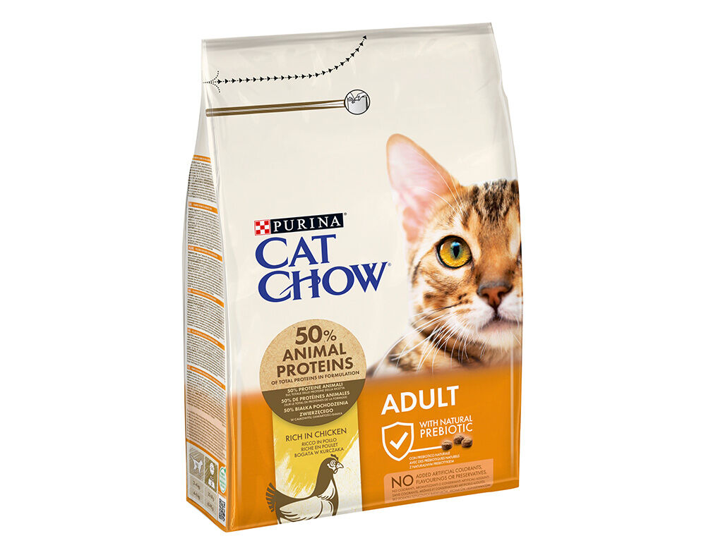 RA&Ccedil;&Atilde;O GATO CAT CHOW FRANGO 3KG