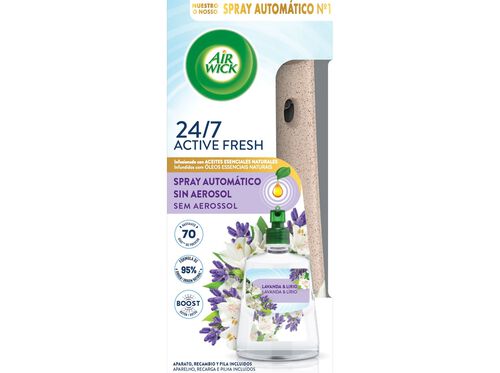Ambientador Air Wick Active Fresh Lavanda 224ml Auchan ambientador-air-wick-active-fresh-lavanda-224ml-auchan