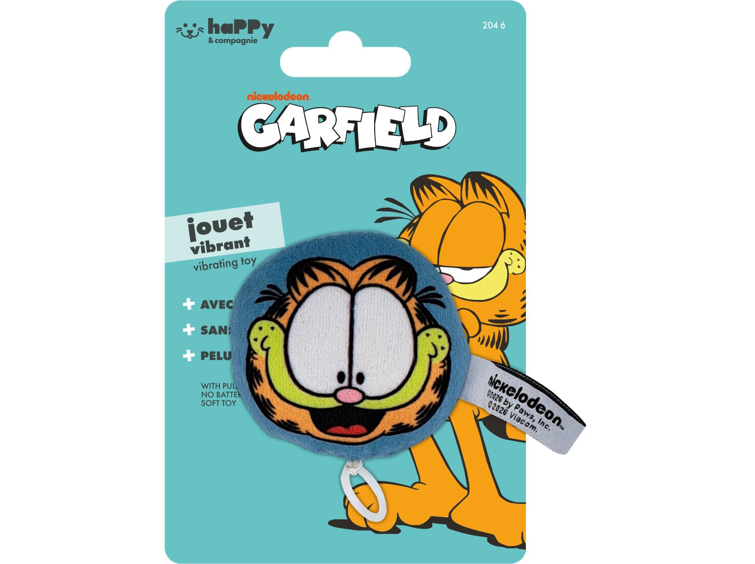 BRINQUEDO PARA GATO GARFIELD COM VIBRA&Ccedil;&Atilde;O image number 1