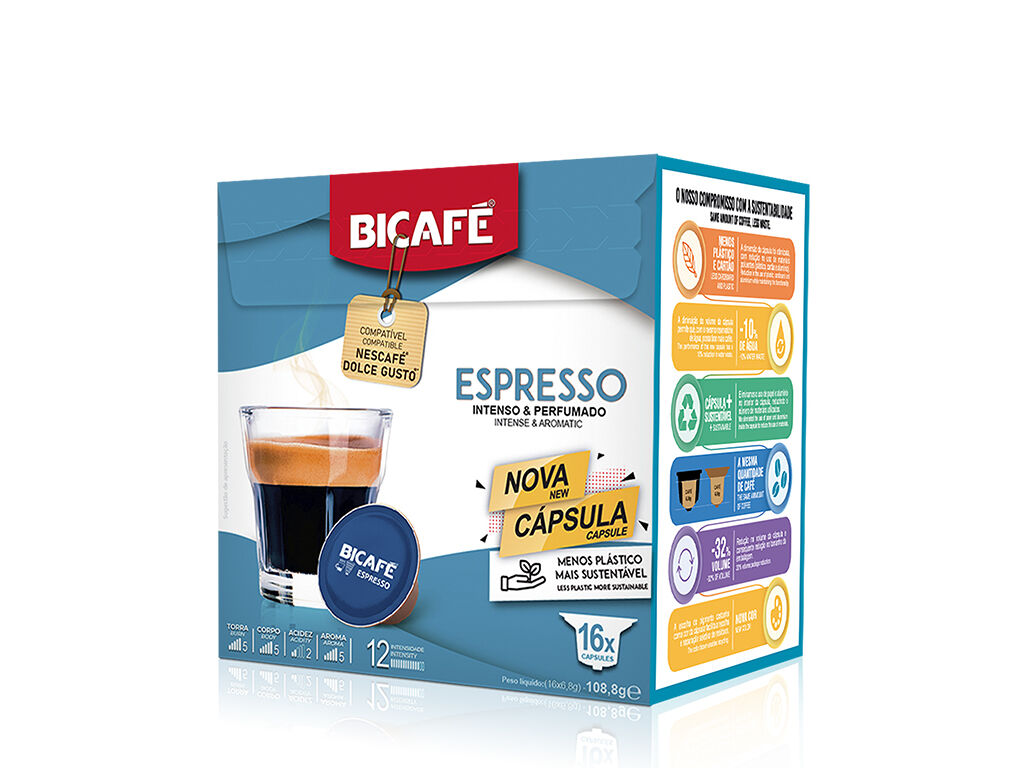 C&Aacute;PSULAS CAF&Eacute; BICAF&Eacute; ESPRESSO DG 16 UN image number 1