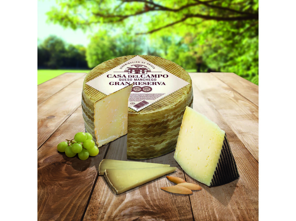 QUEIJO MANCHEGO DOP GRAN RESERVA CASA DEL CAMPO KG image number 2