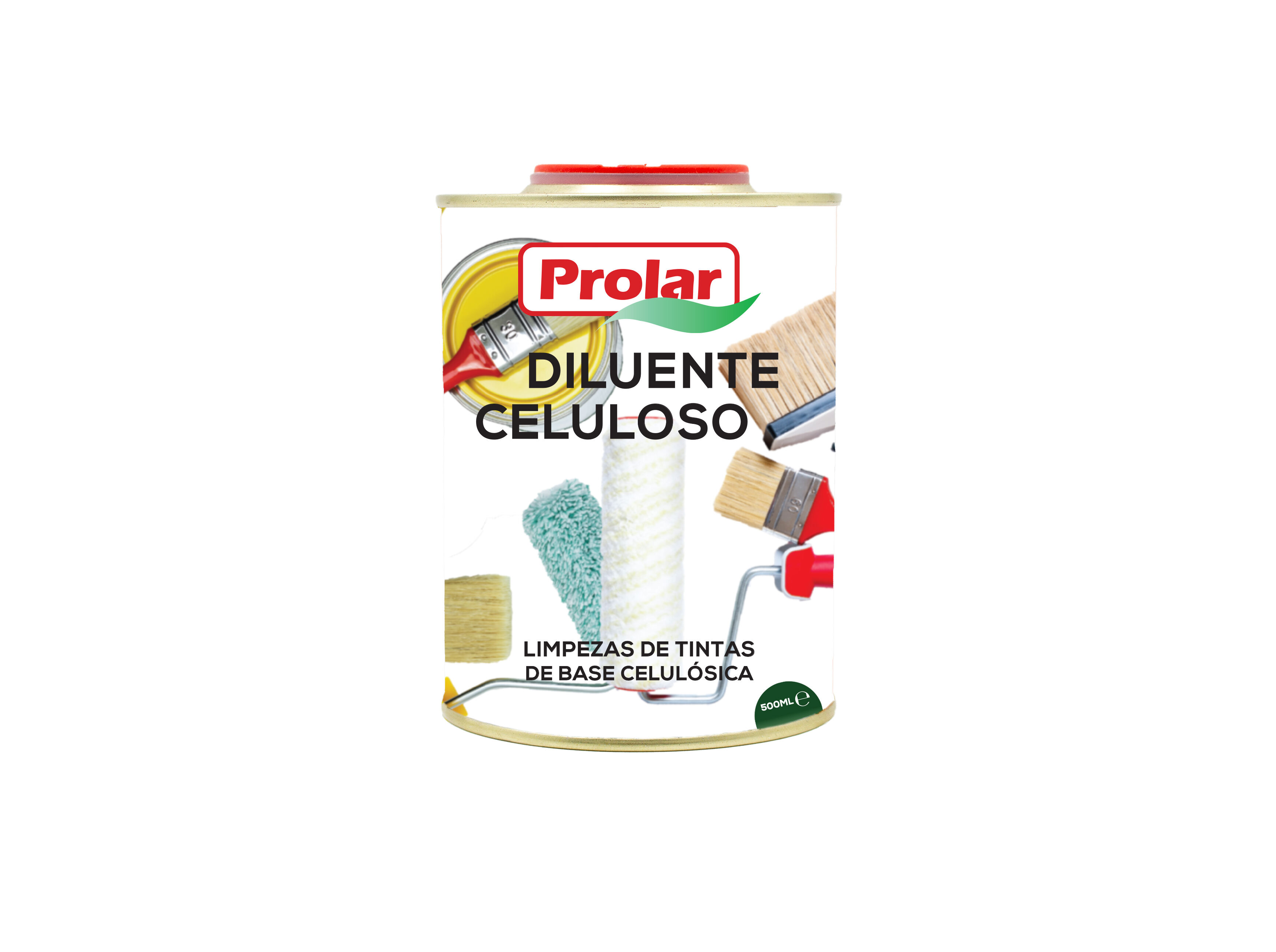 DILUENTE CELULOSO PROLAR SOLVENTE DE LIMPEZA 500ML