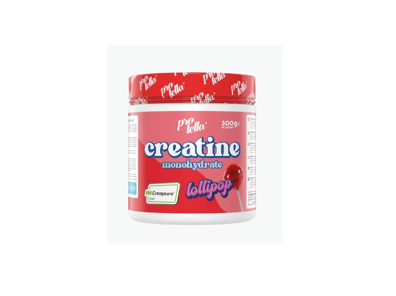 SUPLEMENTO CREATINA PROTELLA LOLLIPOP CREAPURE 300GR