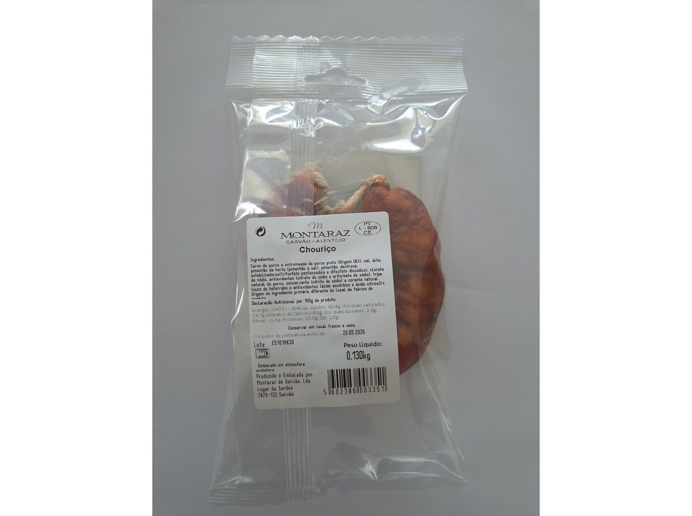 CHOURI&Ccedil;O DOURIQUE 130G image number 1