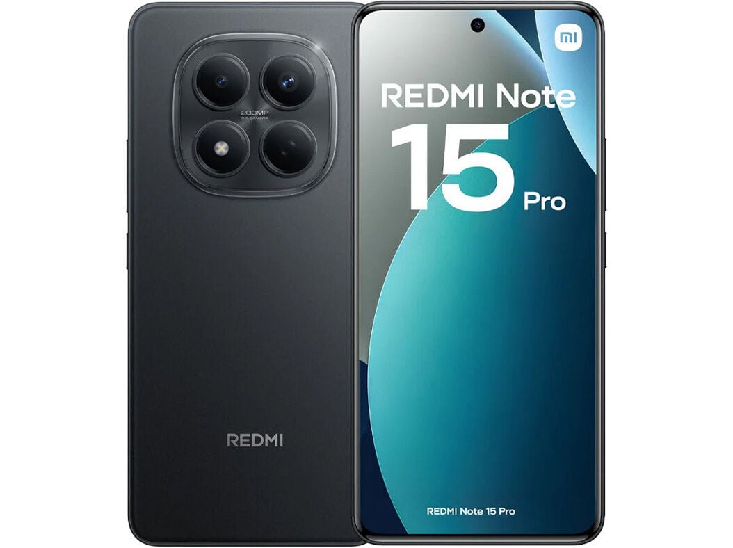 SMARTPHONE XIAOMI REDMI NOTE 15 PRO BLACK 8/256