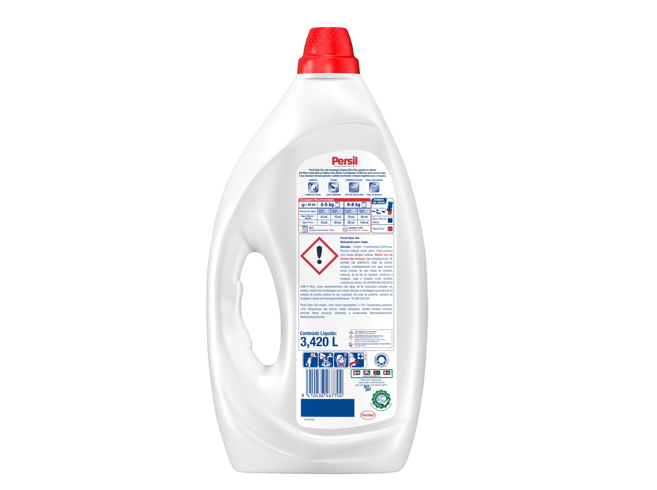 DETERGENTE M&Atilde;Q. ROUPA PERSIL GEL COLOR 76LV image number 1