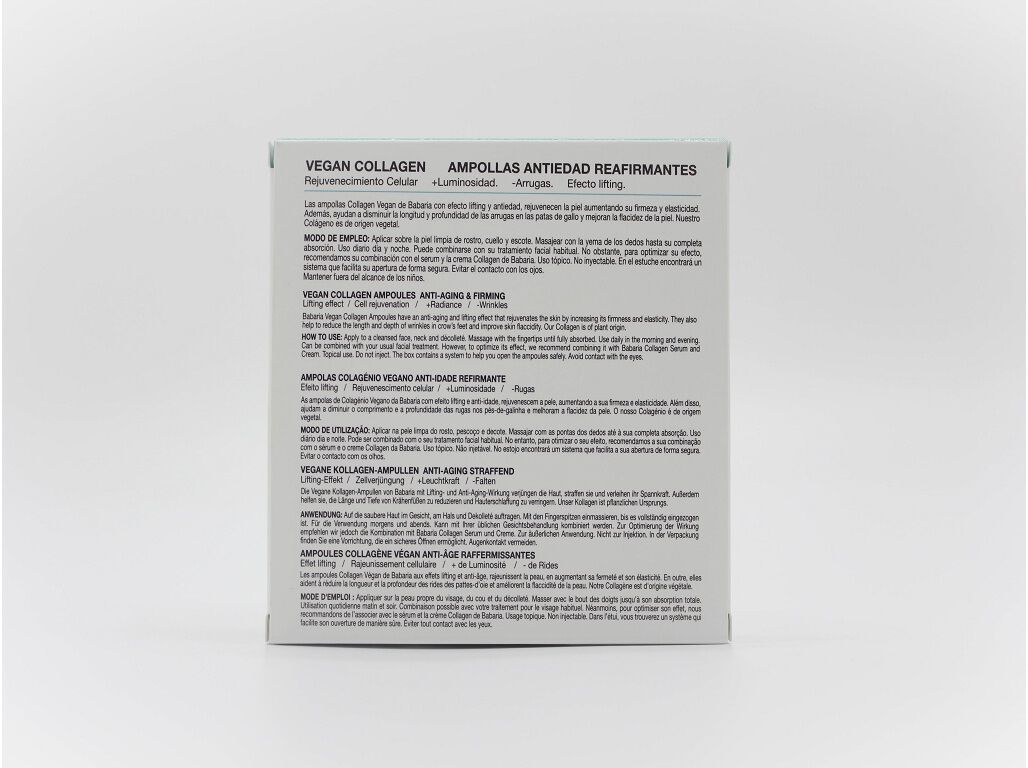 AMPOLAS FACIAIS BABARIA COLAG&Eacute;NIO 5UN image number 1