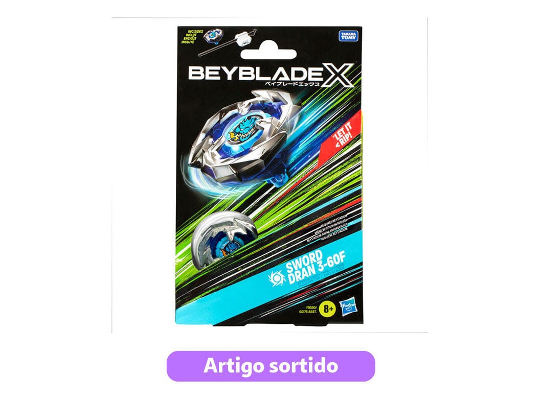 BBX KIT PI&Atilde;O & LAN&Ccedil;ADOR BEYBLADE MODELOS SORTIDOS