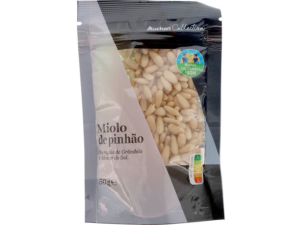MIOLO DE PINH&Atilde;O PORTUGU&Ecirc;S AUCHAN COLLECTION CULTIVAMOS O BOM 50 G image number 1