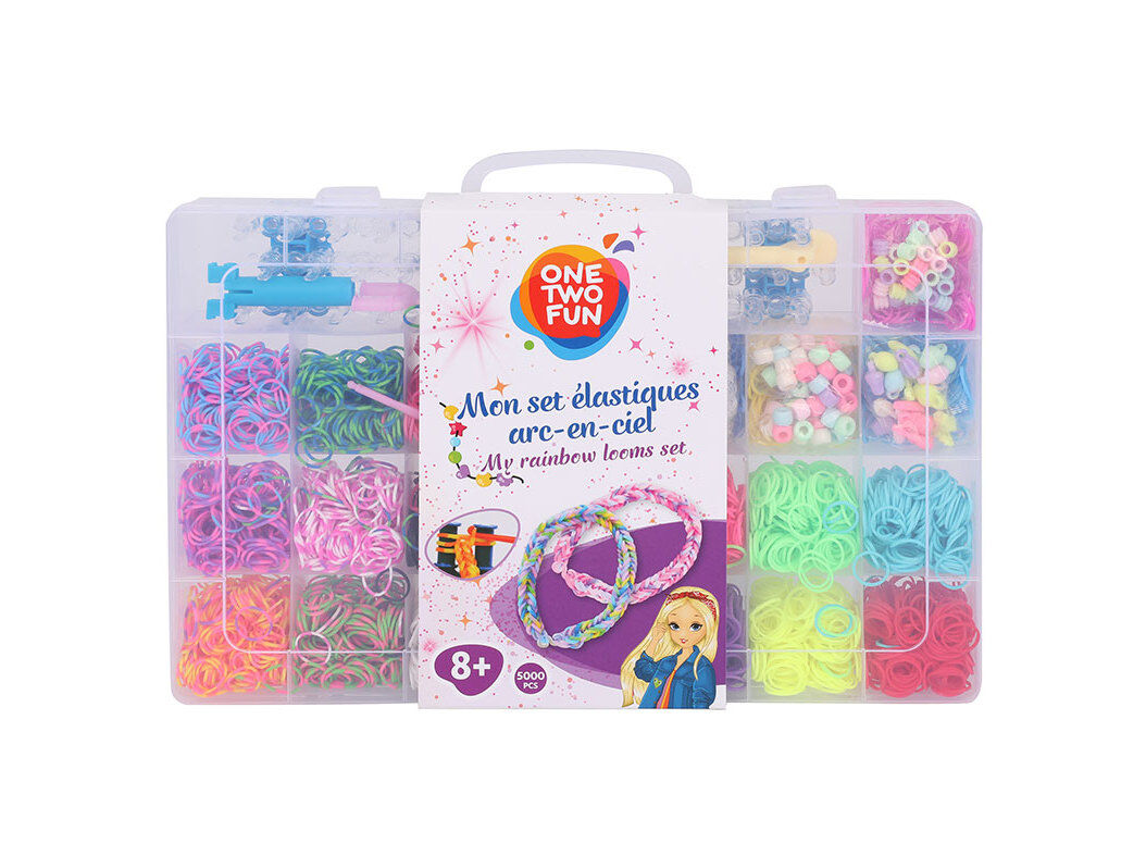 SET DE EL&Aacute;STICOS ONE TWO FUN