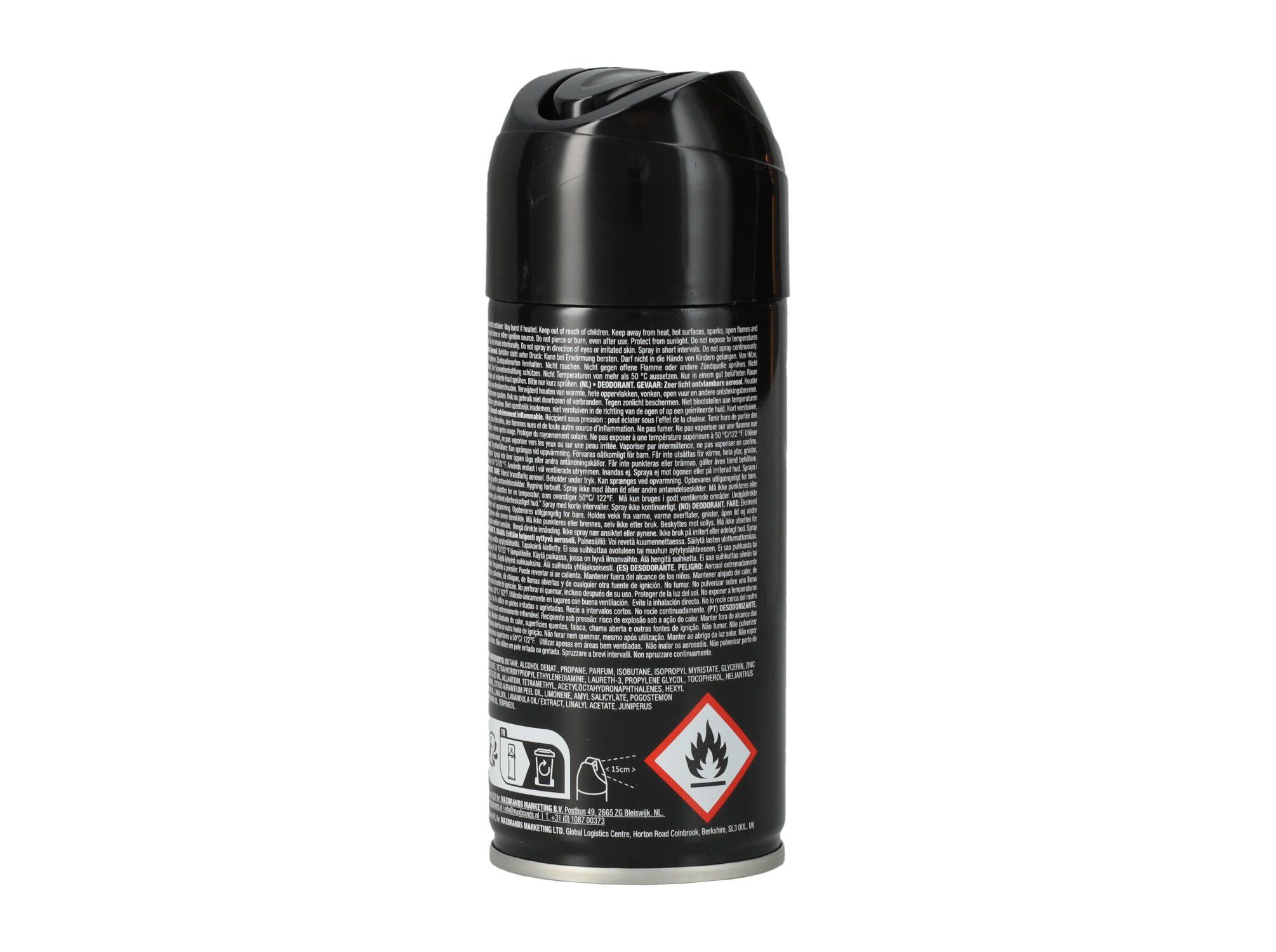 DESODORIZANTE BODY-X FUZE ENERGY 150ML image number 3