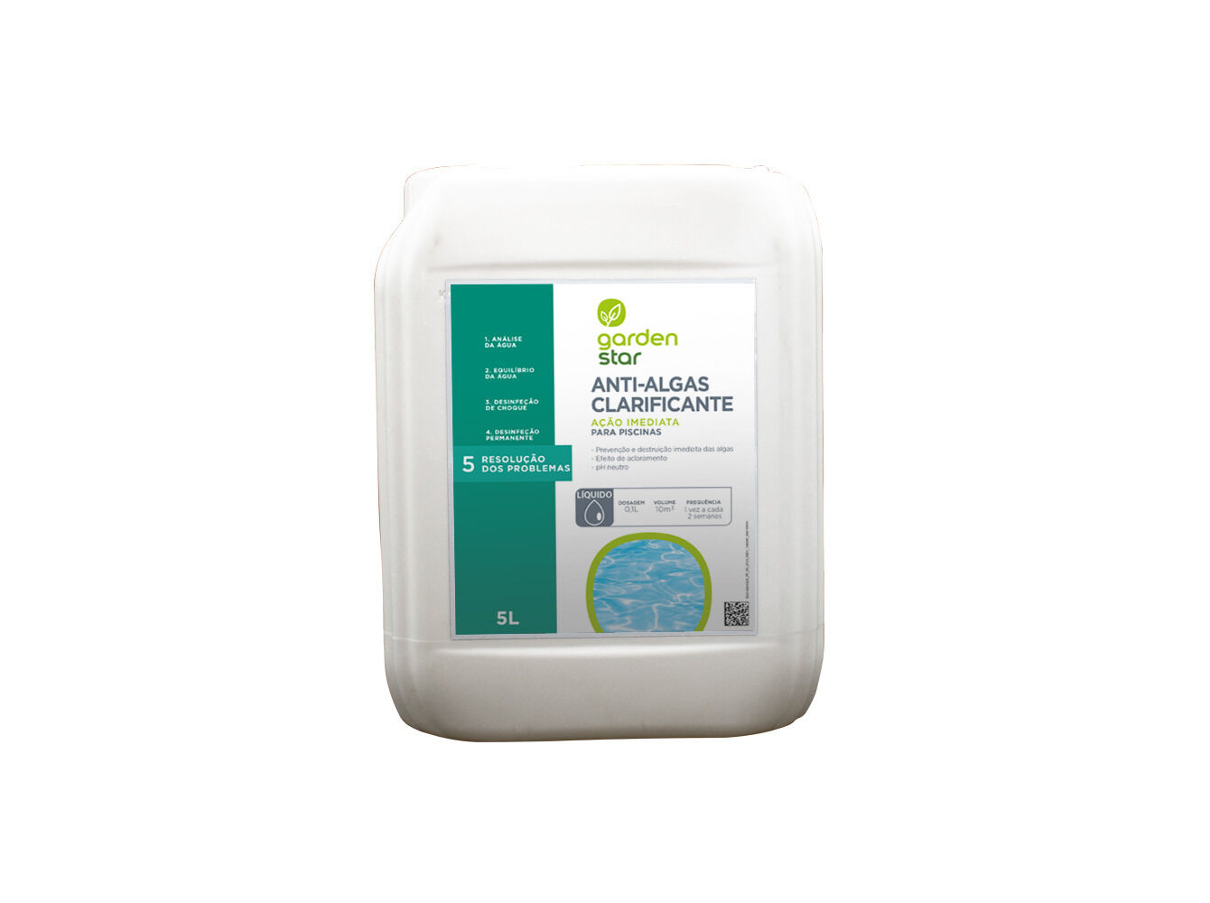 ANTI ALGAS GARDENSTAR CLARIFICANTE 5L image number 1