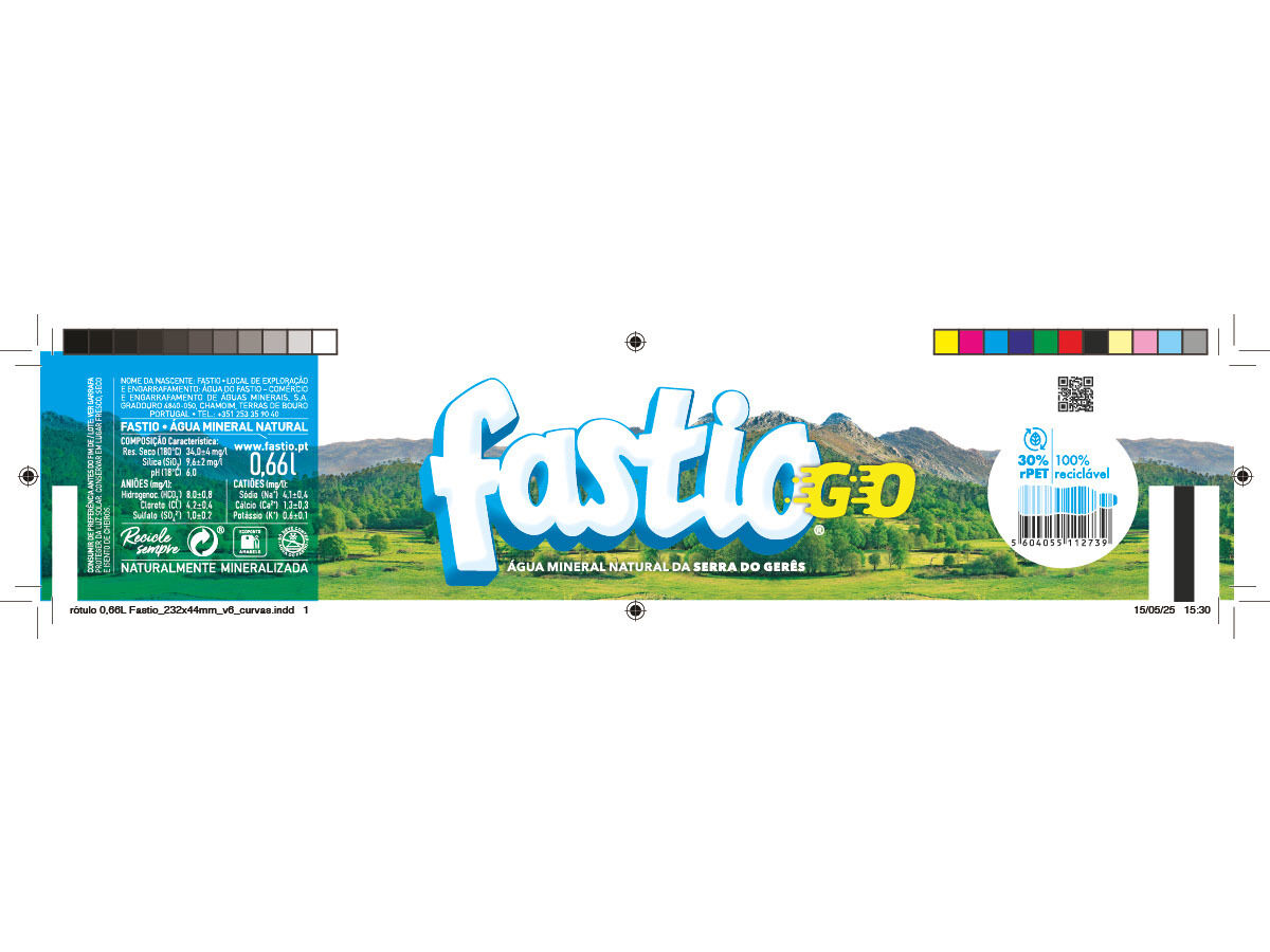 AGUA MINERAL FASTIO GO 0.66L image number 1