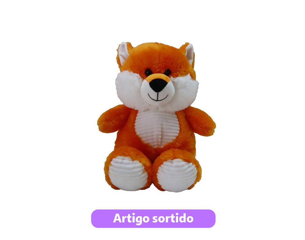 ANIMAL DE PELUCHE ONE TWO FUN 32CM MODELOS SORTIDOS image number 3