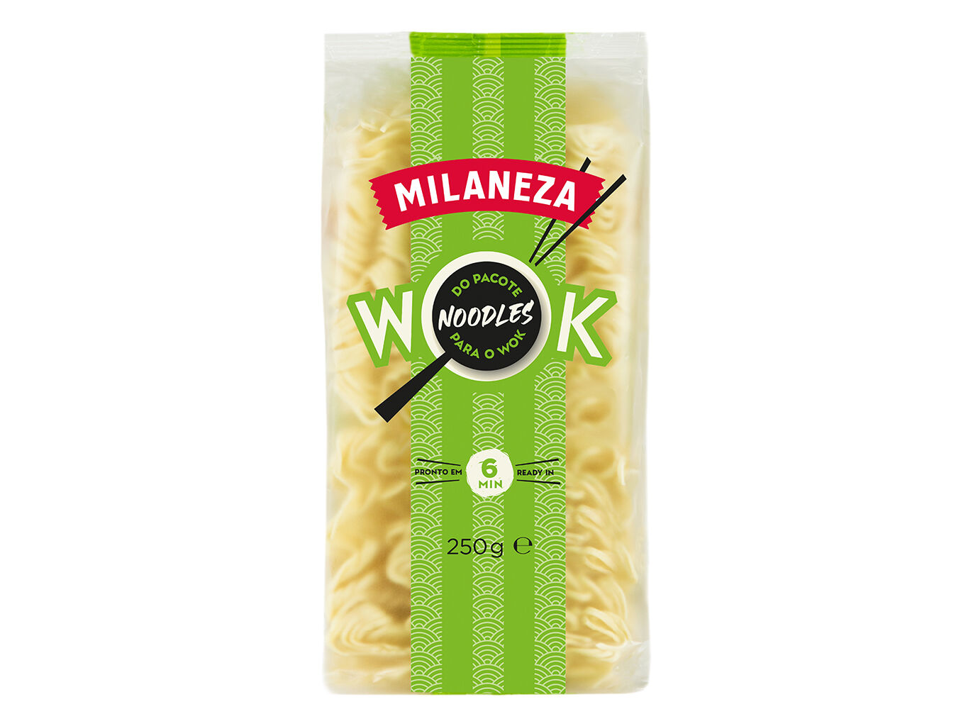 WOK NOODLES MILANEZA MASSAS 250G