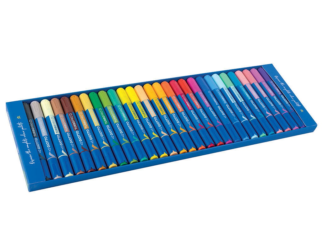 MARCADORES COLORIR GIOTTO TURBOPRO 30 UNIDADES image number 1