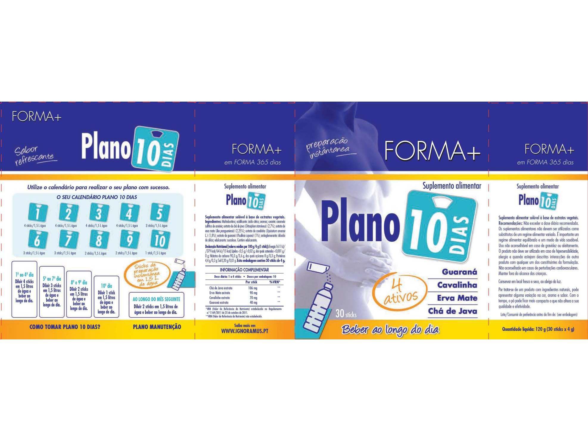 SUPLEMENTO FORMA+ PLANO 10 DIAS 30 SAQ image number 1