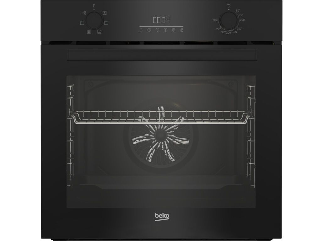 PACK FORNO+PLACA BEKO BBSE17300B PRETO ENCASTRE A 72L