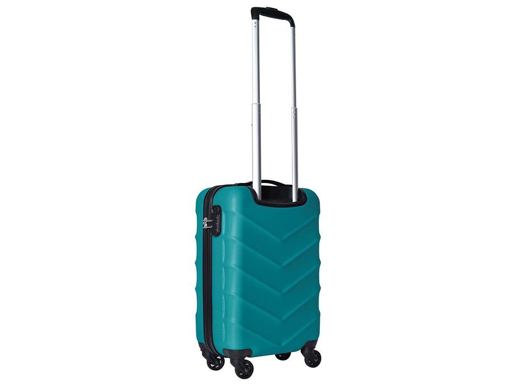 MALA DE CABINE R&Iacute;GIDA AIRPORT TURQUESA 4 RODAS 55CM image number 3