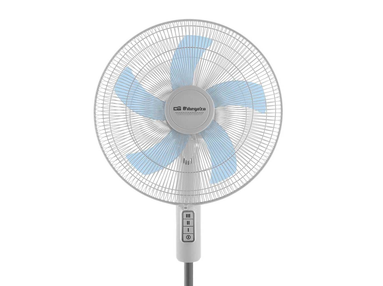 VENTOINHA DE P&Eacute; ORBEGOZO SF 1040 45 W 40 CM 3 VELOCIDADES BRANCA image number 2