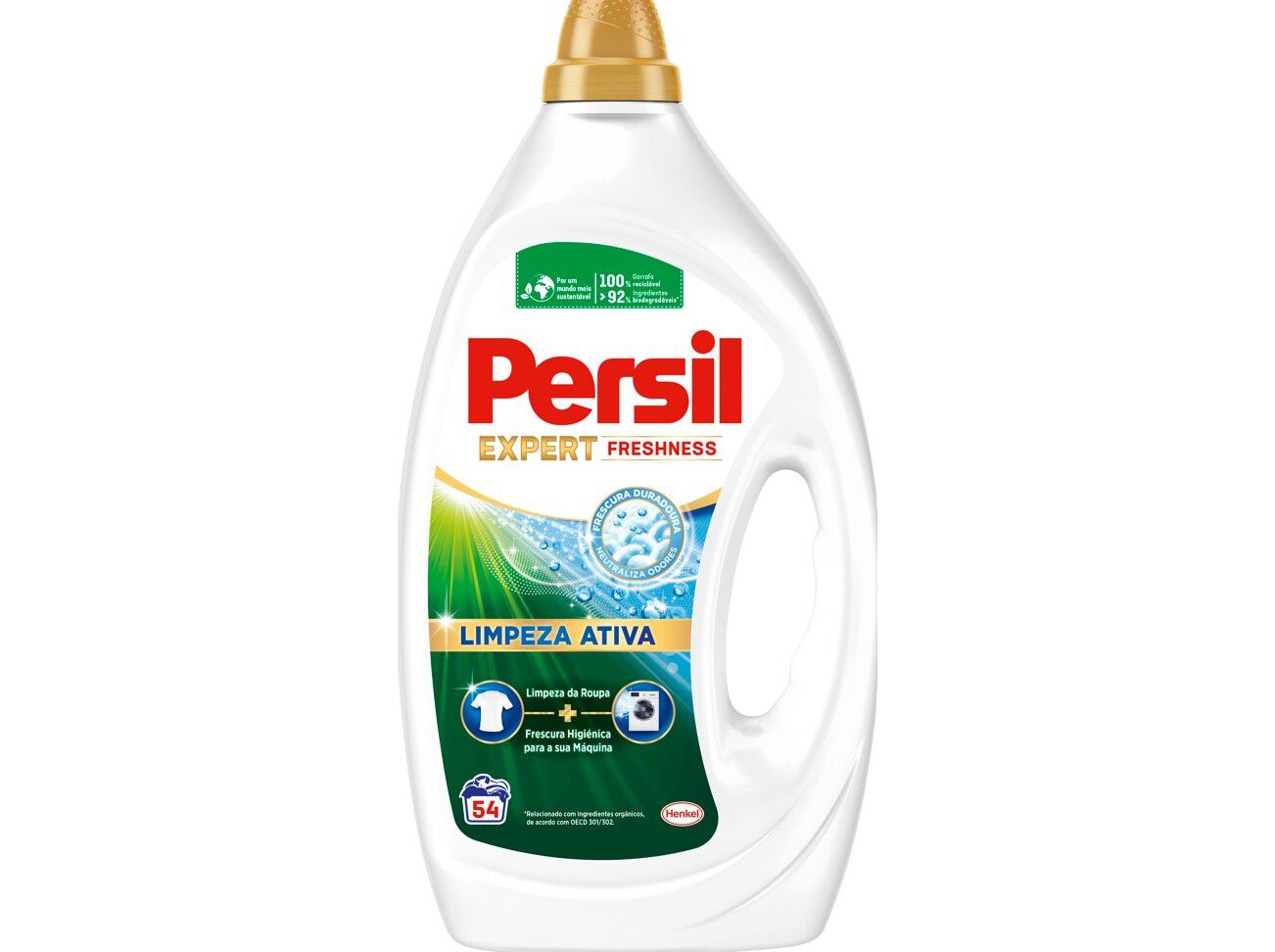 DETERGENTE MAQUINA ROUPA L&Atilde;QUIDO PERSIL EXPERT FRESHNESS 54D image number 0