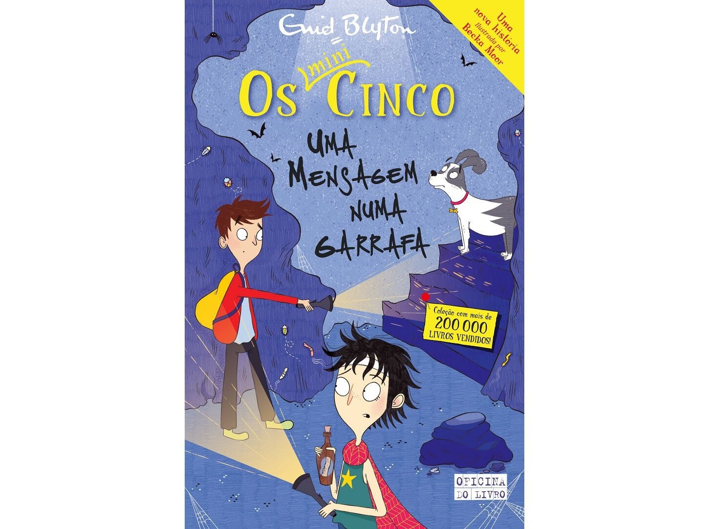LIVRO MINI CINCO 13: UMA MENSAGEM NA GARRAFA image number 0