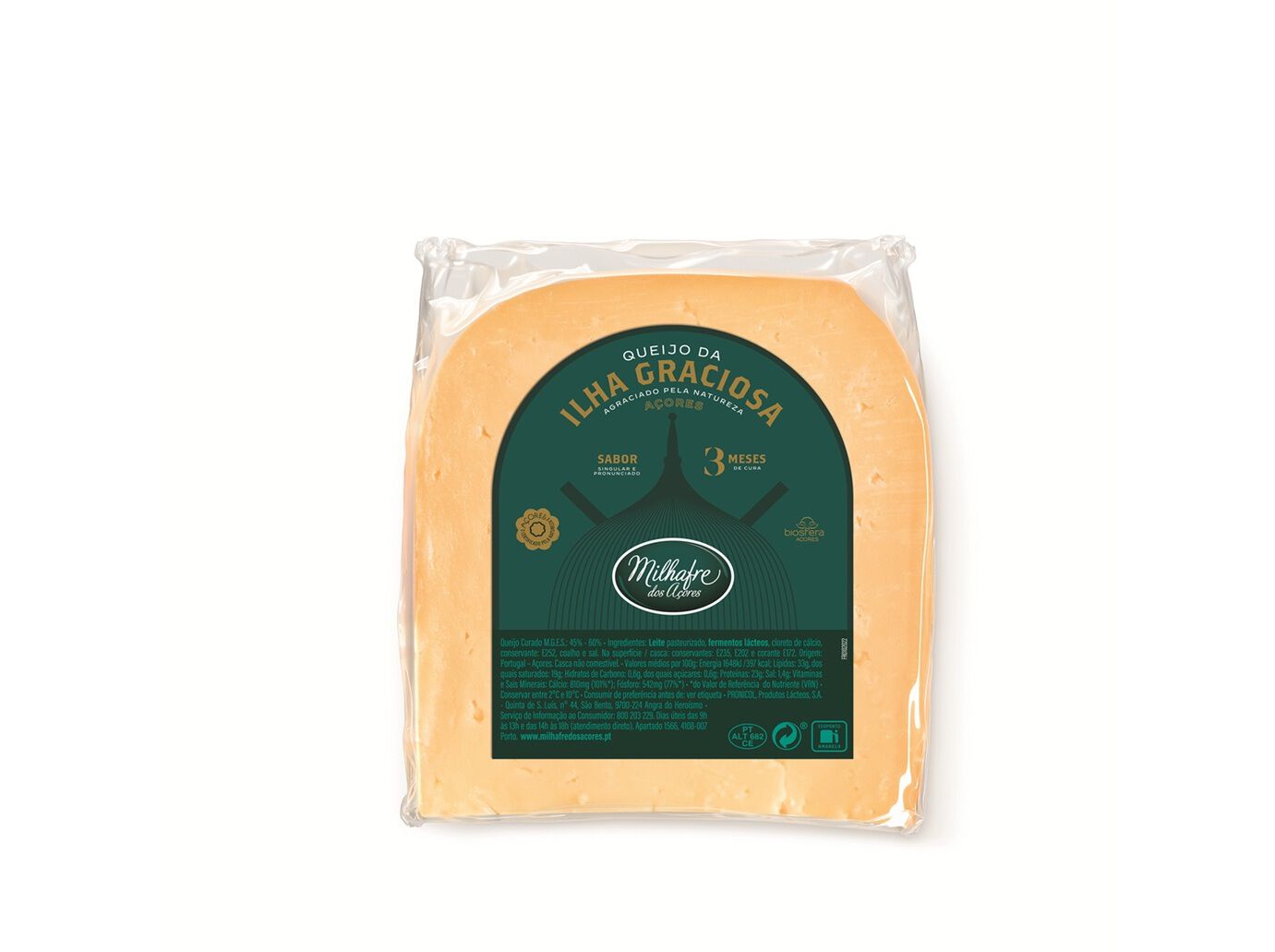 QUEIJO MILHAFRE CUNHA ILHA GRACIOSA 280G