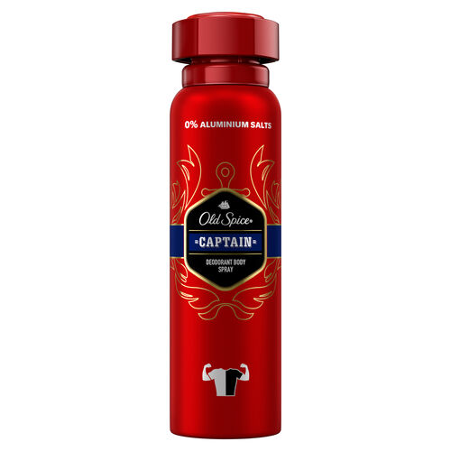 DEO OLD SPICE SPRAY CAPTAIN 150ML image number 0