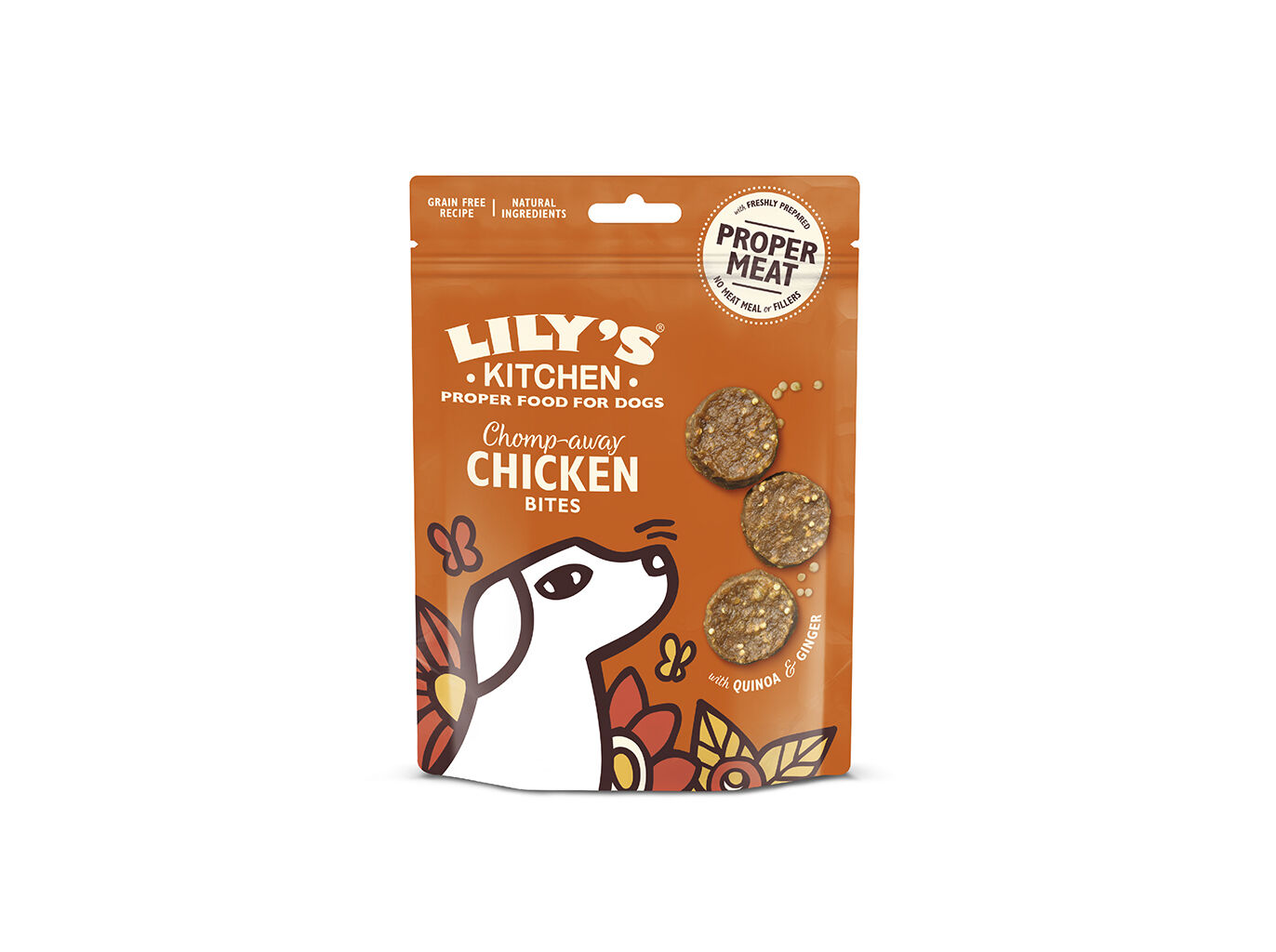 SNACKS PARA C&Atilde;O LILY'S KITCHEN FRANGO 70G image number 0