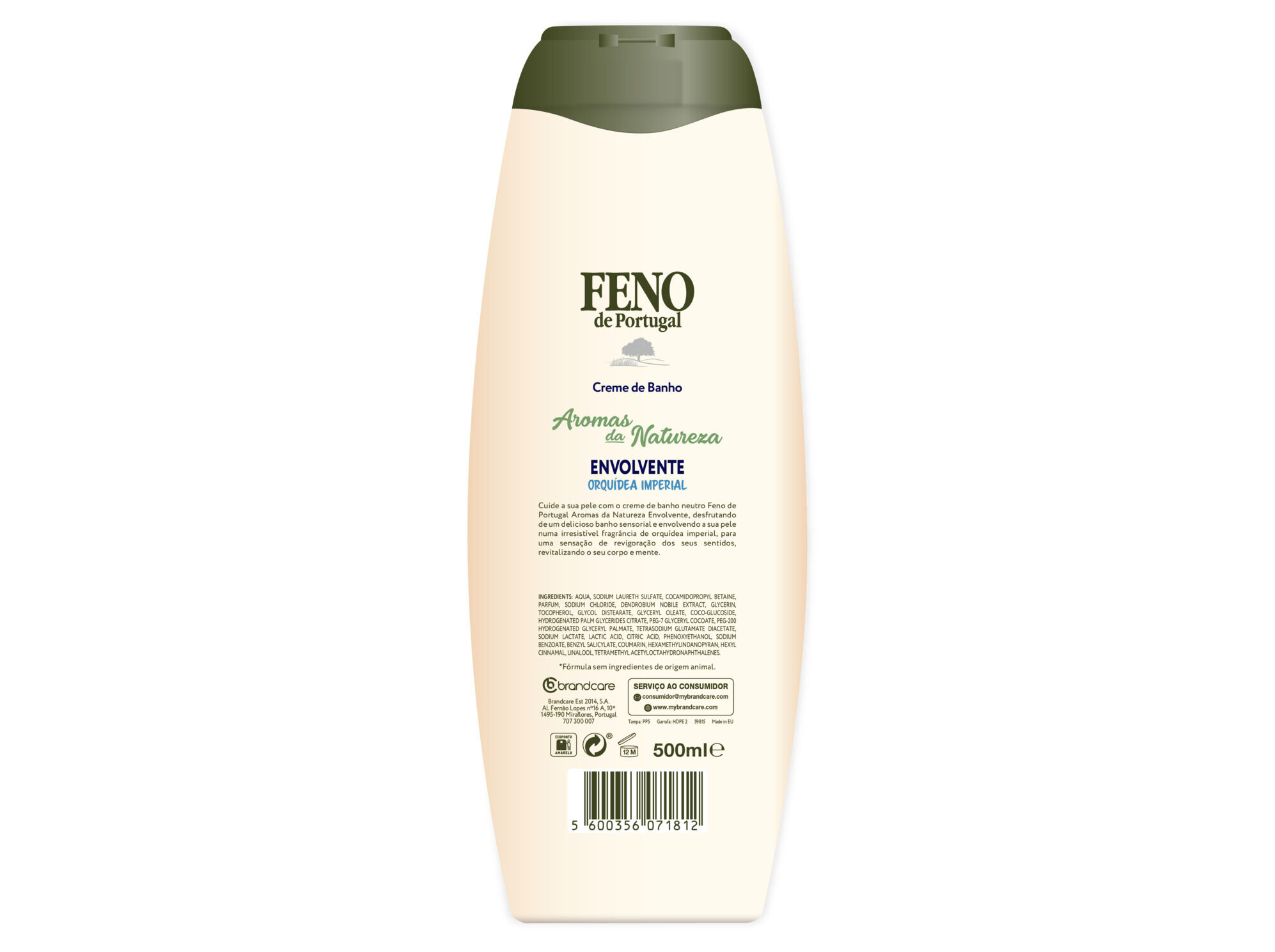 GEL BANHO FENO DE PORTUGAL ORQUIDEA IMPERIAL 500 ML image number 1