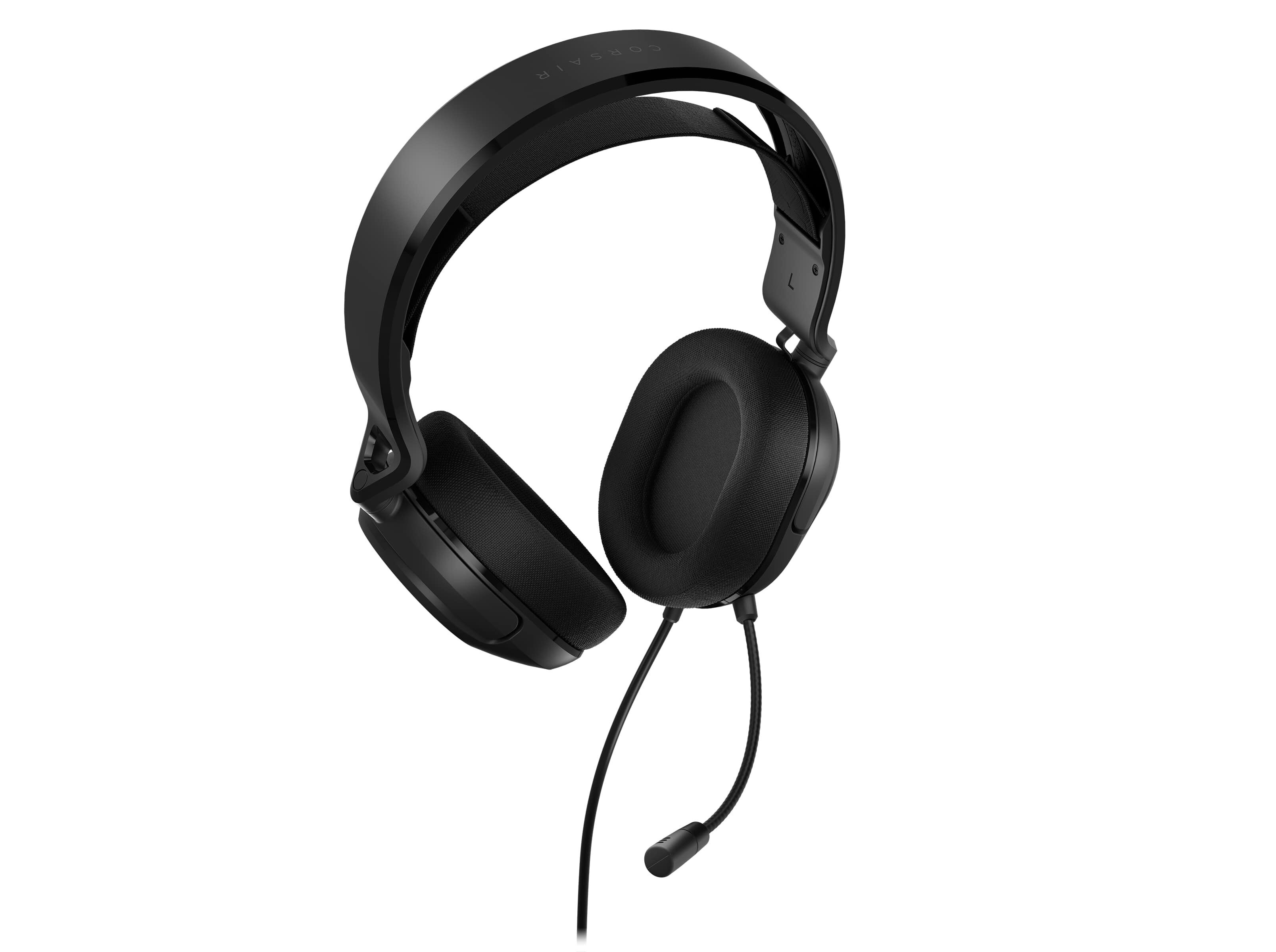 AUSCULTADORES GAMING CORSAIR HS35 V2 STEREO PRETO image number 2