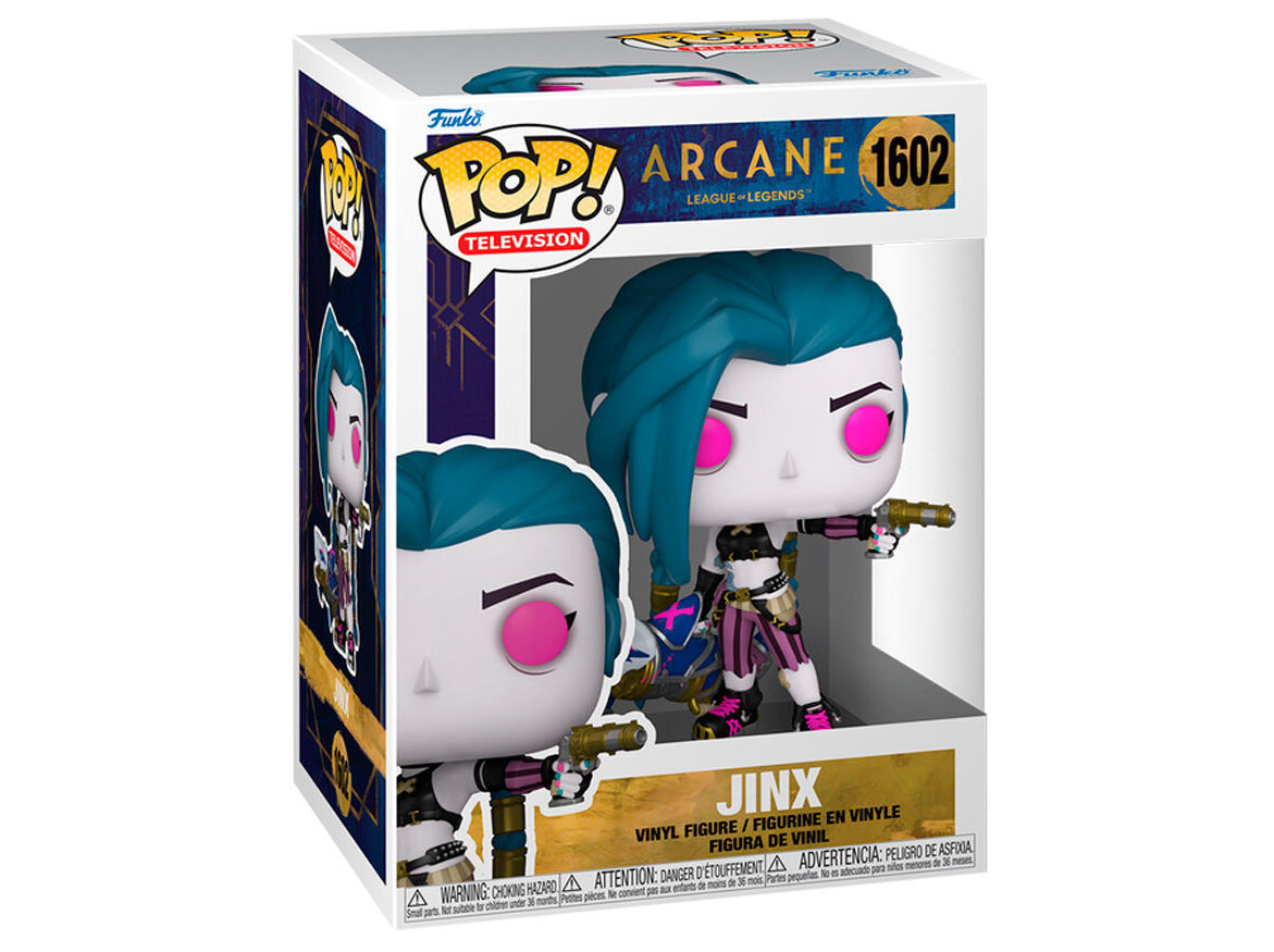 FIGURA FUNKO POP! TV: ARCANE LOL S1- JINX