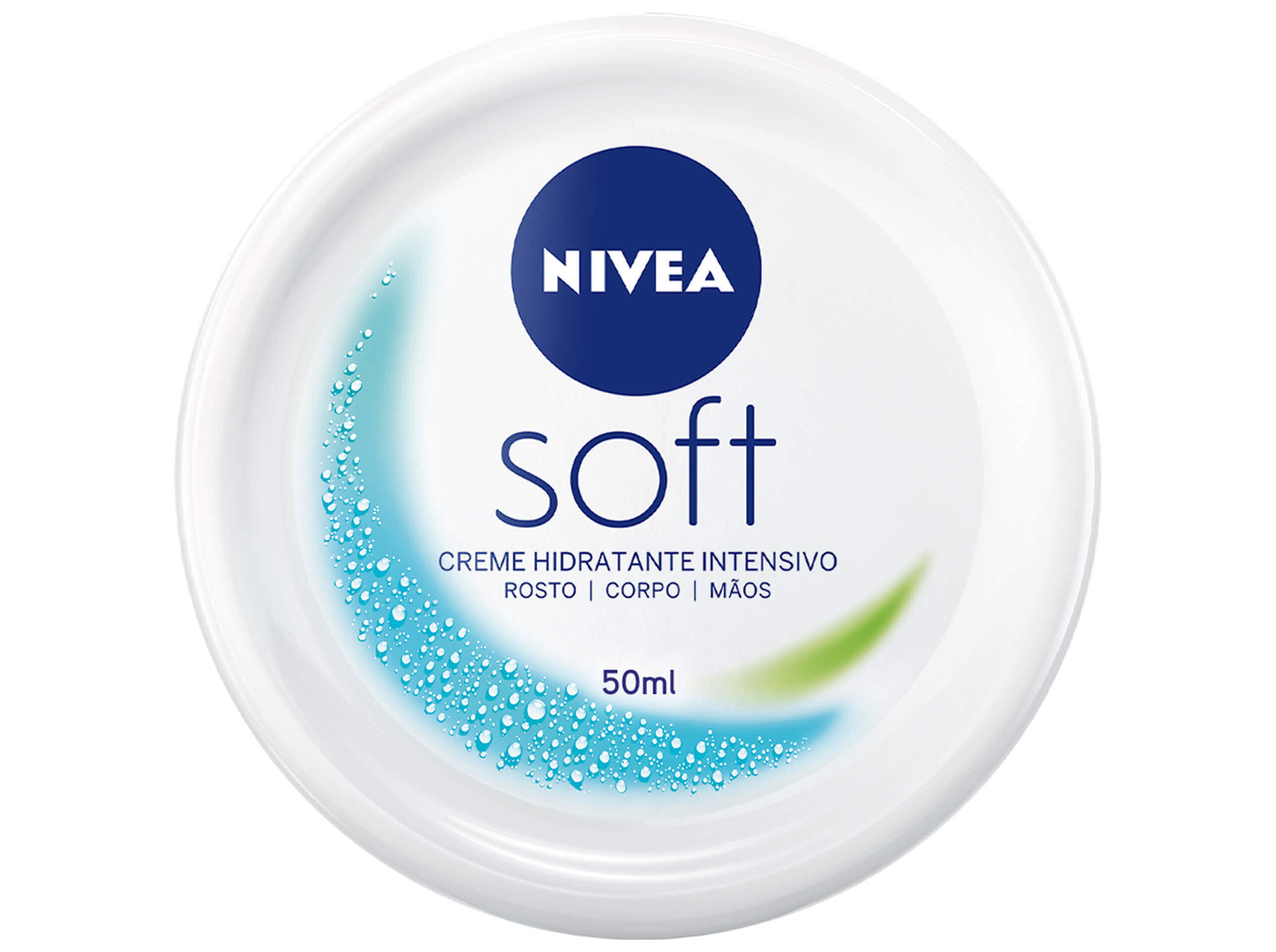 CREME DE ROSTO CORPO E M&Atilde;OS SOFT NIVEA 50 ML