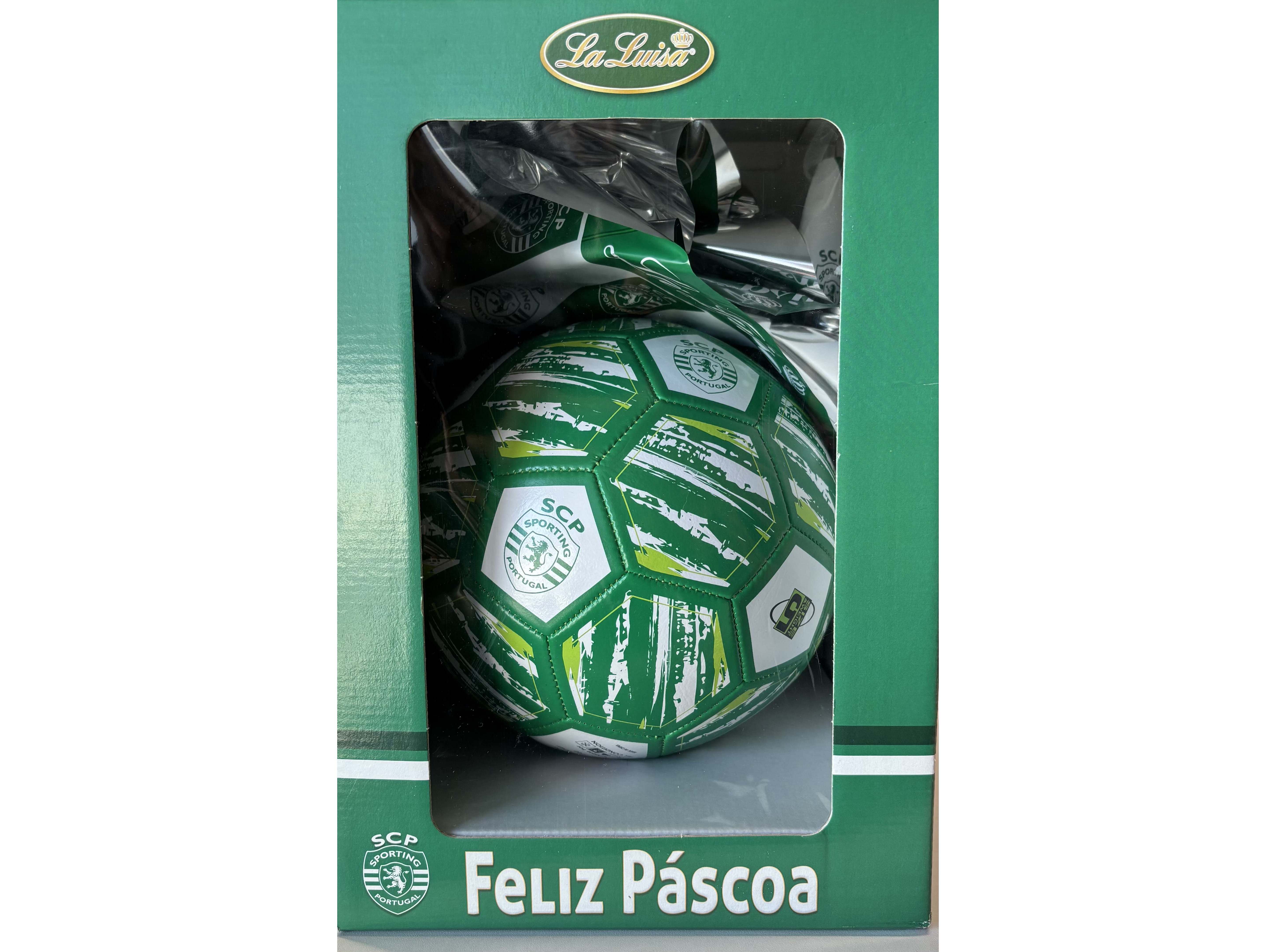 OVO DE CHOCOLATE LA LUISA E BOLA SPORTING 100G