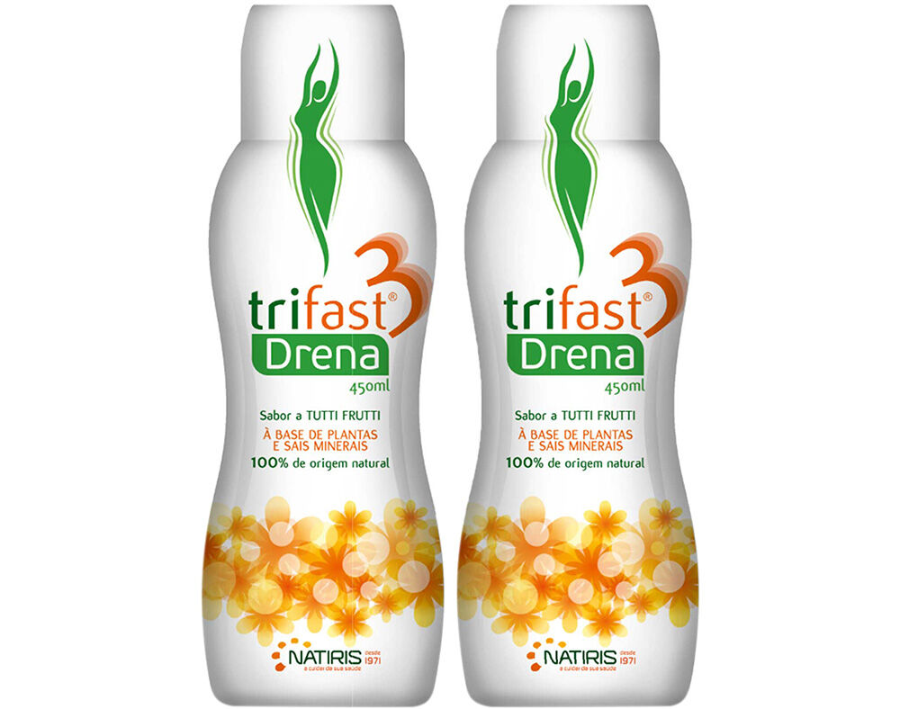 SUPLEMENTO TRIFAST DRENA TUTTI FRUTTI 2X450ML image number 0