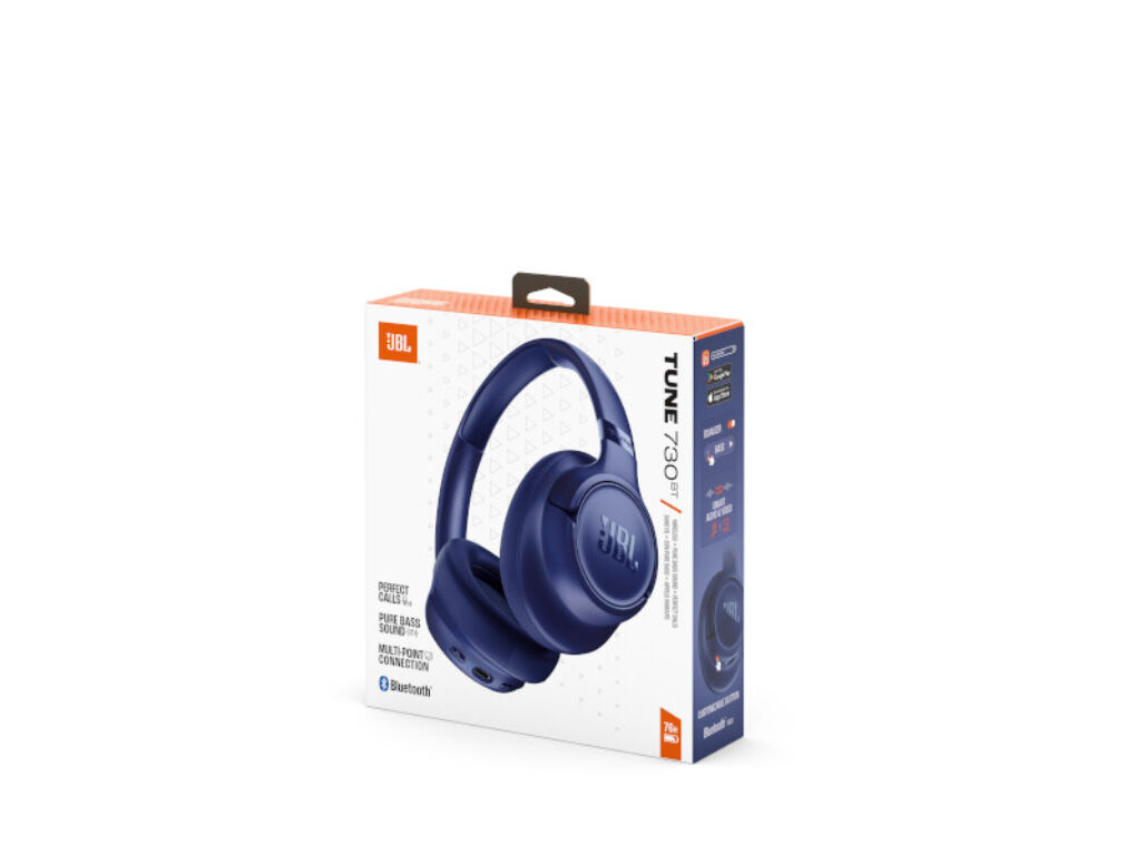 AUSCULTADORES BLUETOOTH JBL TUNE 730 AZUL image number 9