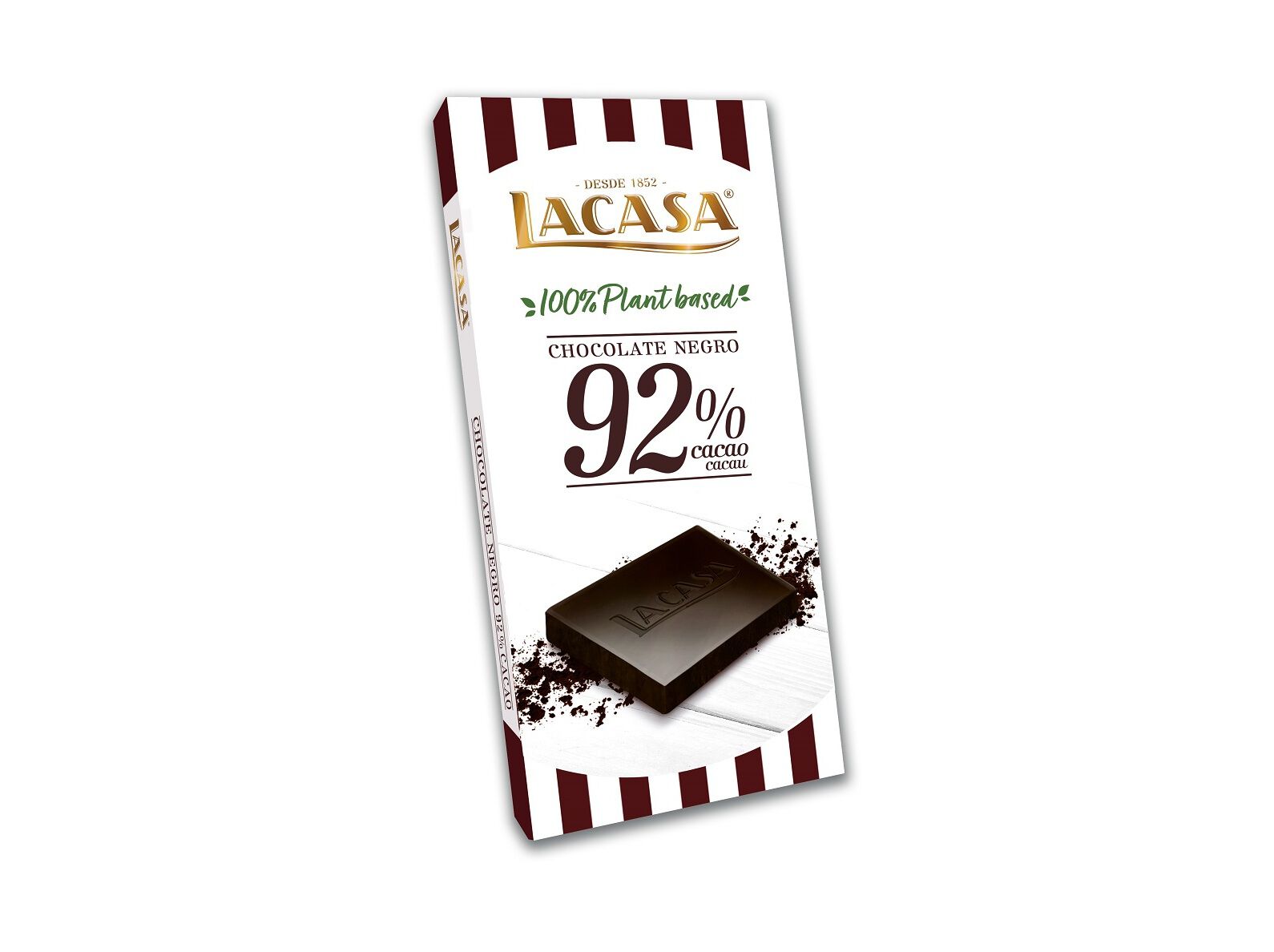 TABLETE LACASA 92% CACAU 100G image number 0