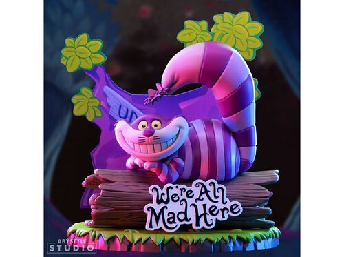 FIGURA CHESHIRE CAT ABYSTYLE DISNEY 11CM image number 2