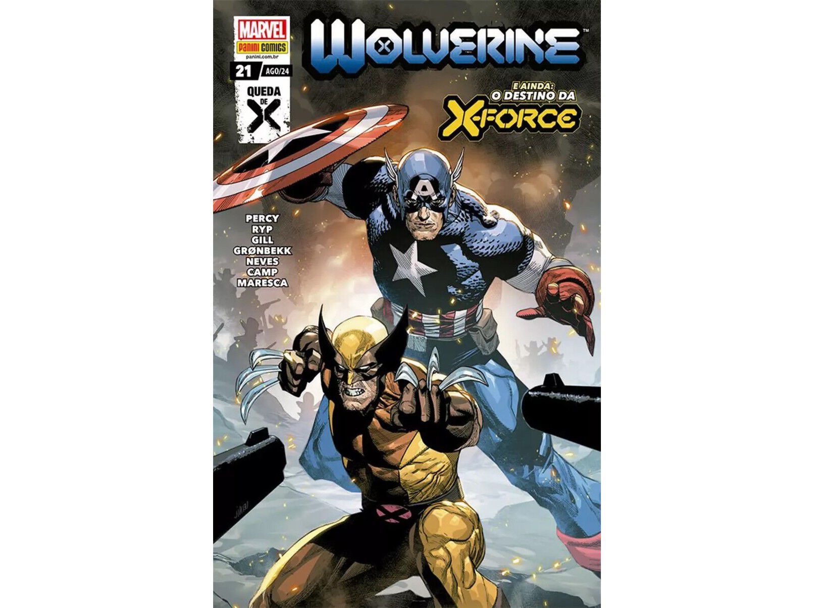 LIVRO WOLVERINE 21 image number 1